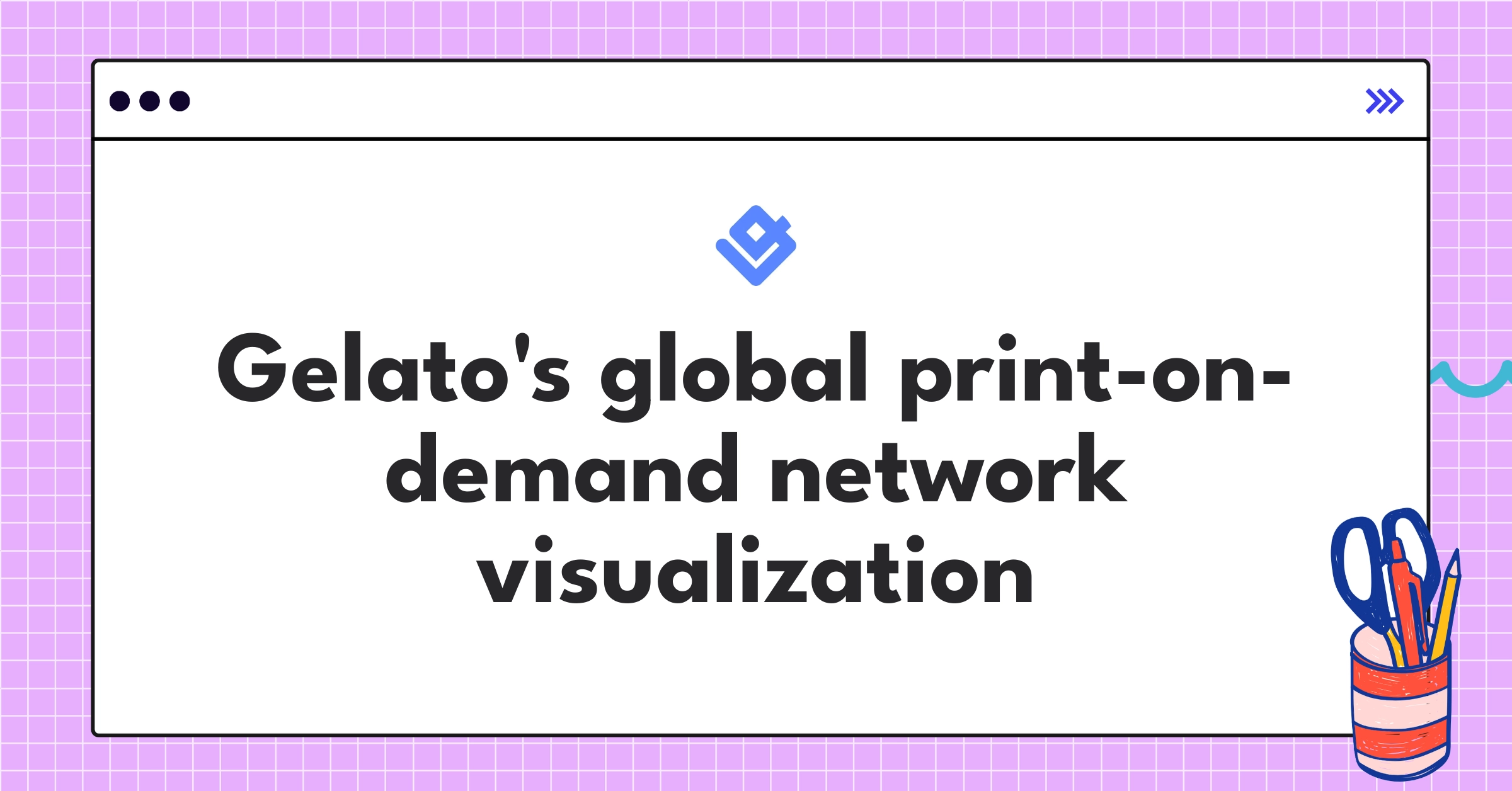 Gelato's innovative print-on-demand business model illustrated with global production network and API integration
