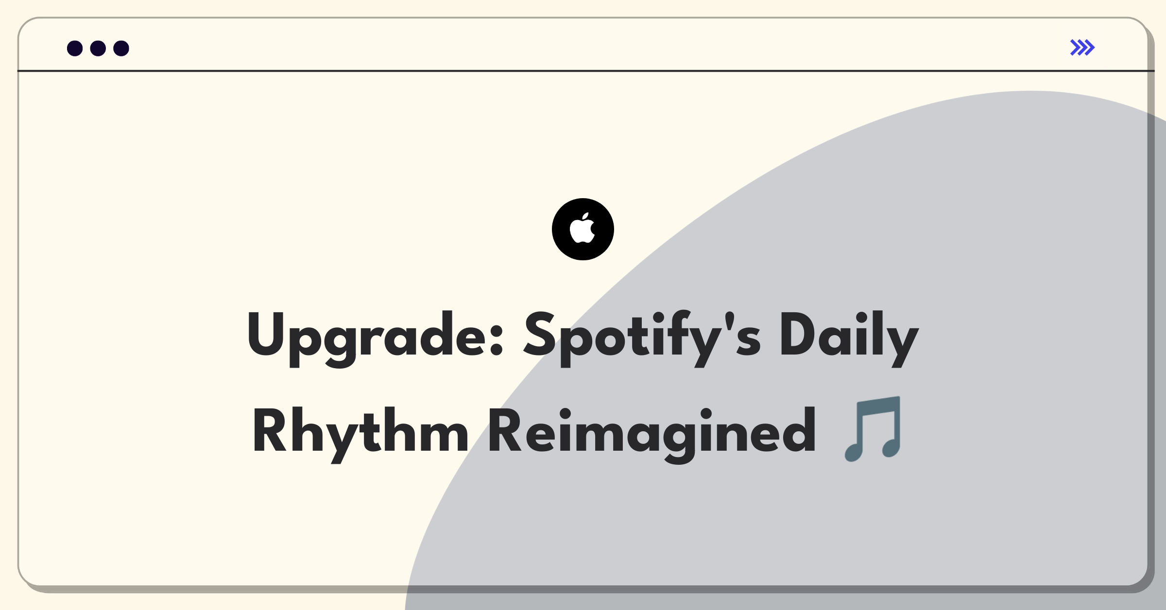 Product Management Improvement Question: Enhancing Spotify's daily user experience and feature set