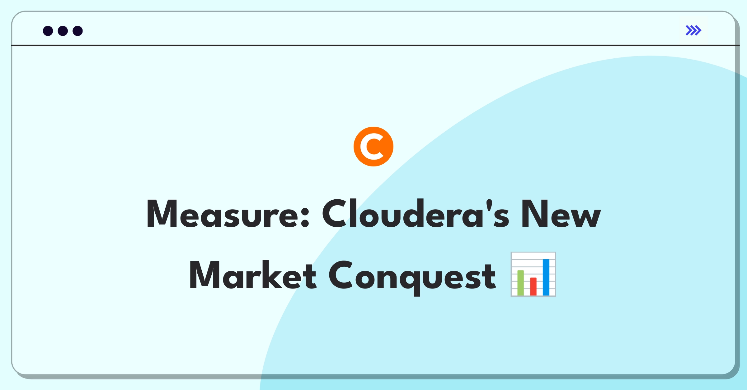 Product Management Metrics Question: Evaluating Cloudera's success in launching a data platform in a new market