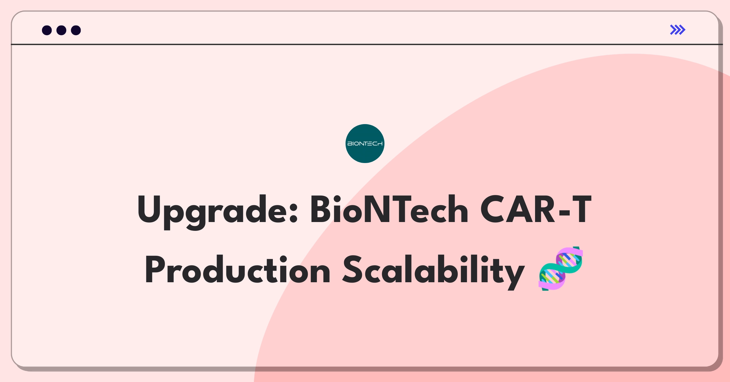 Product Management Improvement Question: Scaling BioNTech's CAR-T cell therapy production process