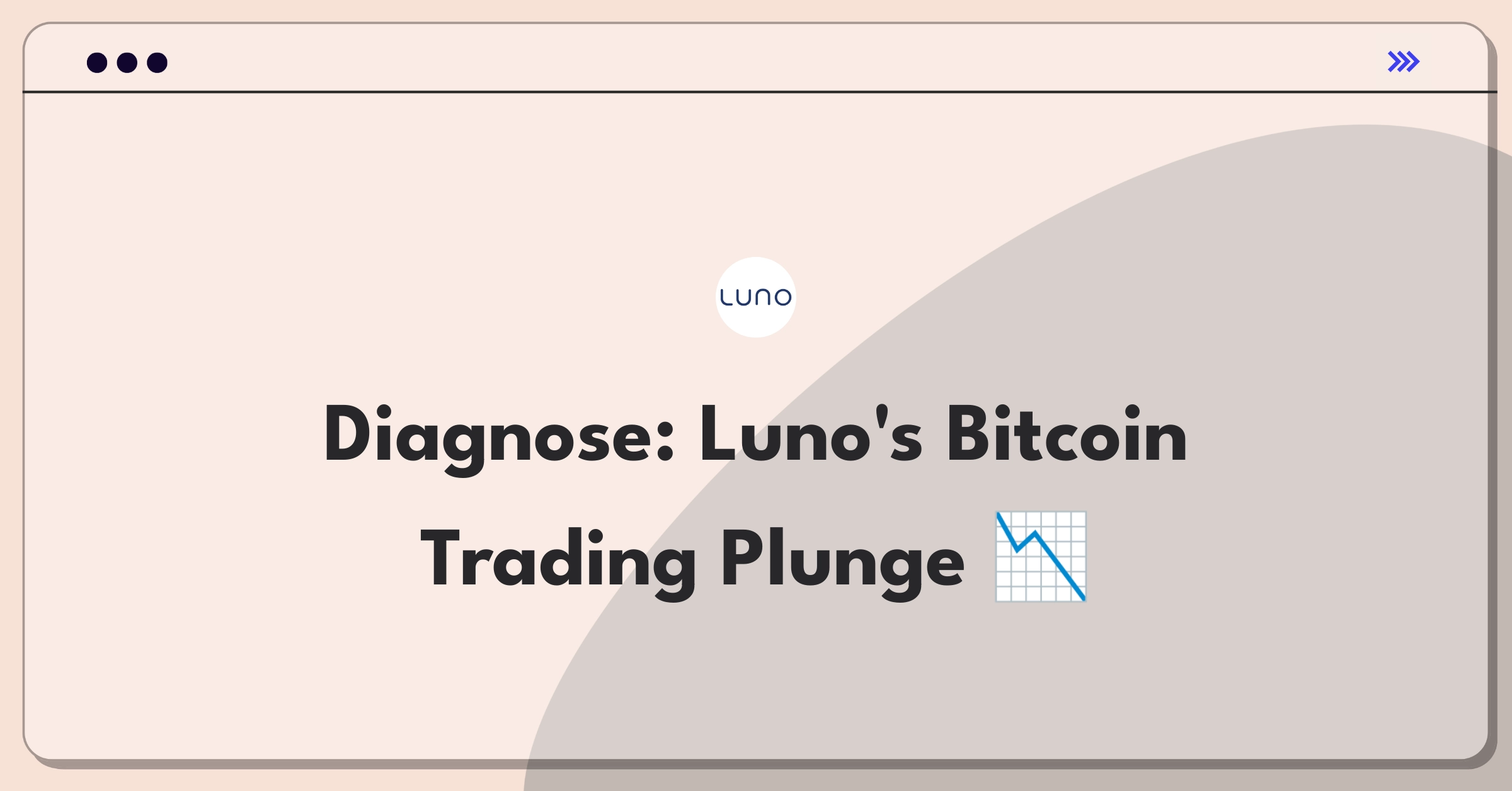 Product Management Root Cause Analysis Question: Investigating sudden Bitcoin trading volume decrease on cryptocurrency exchange