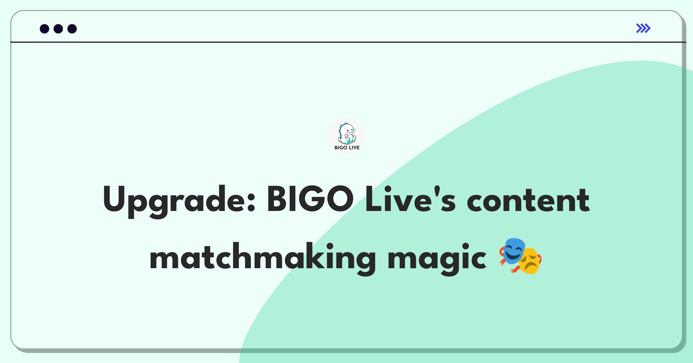 Product Management Improvement Question: Optimizing BIGO Live's content discovery algorithm for better user-stream matching