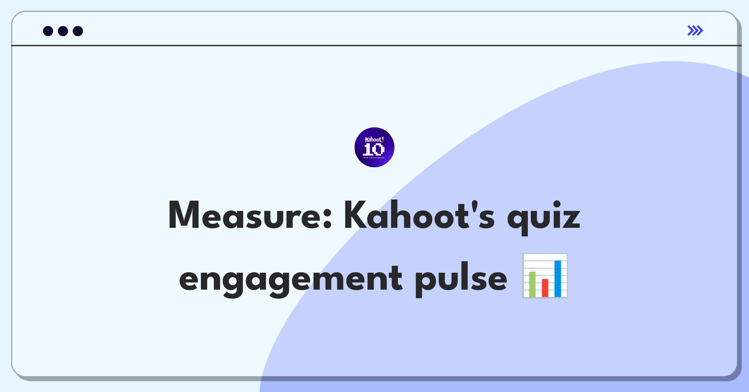 Product Management Analytics Question: Measuring success of Kahoot's interactive learning platform