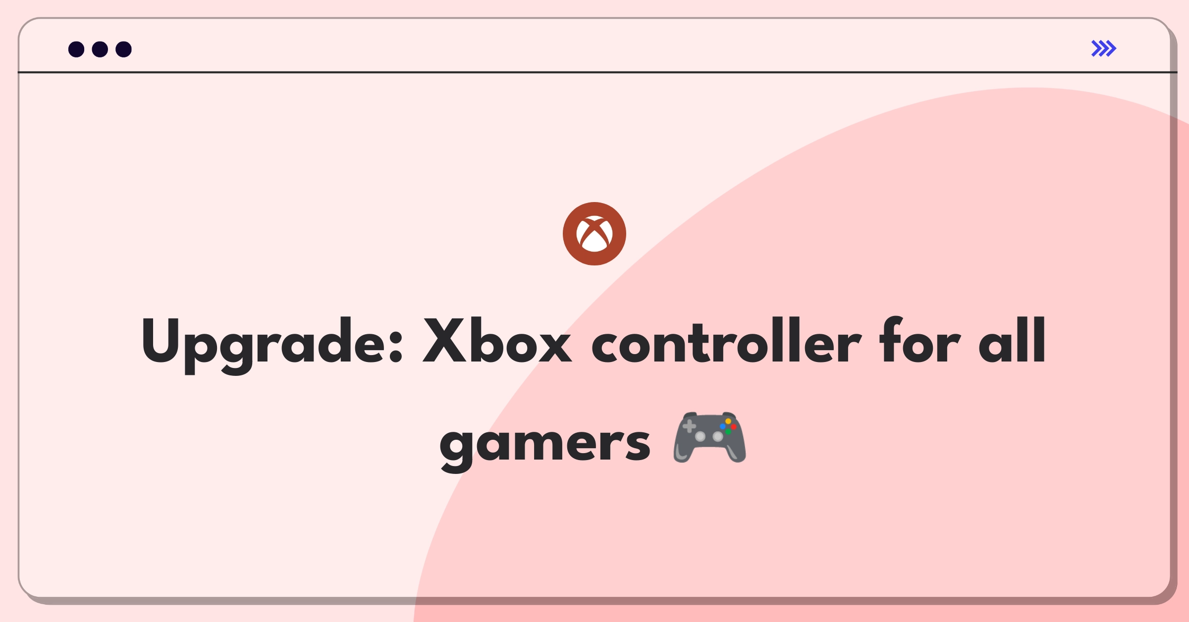 Product Management Improvement Question: Xbox controller with accessibility features for diverse gamers