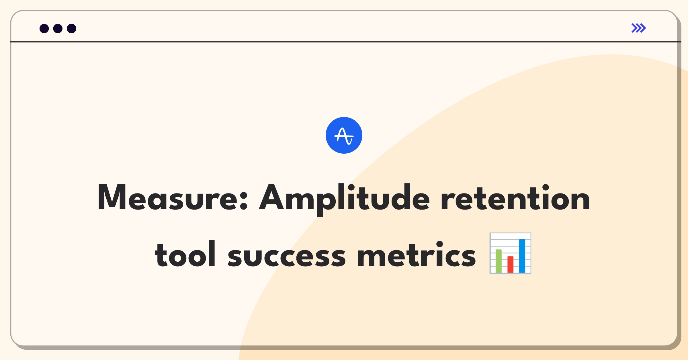 Product Management Metrics Question: Defining success for Amplitude's retention analysis tool using key performance indicators