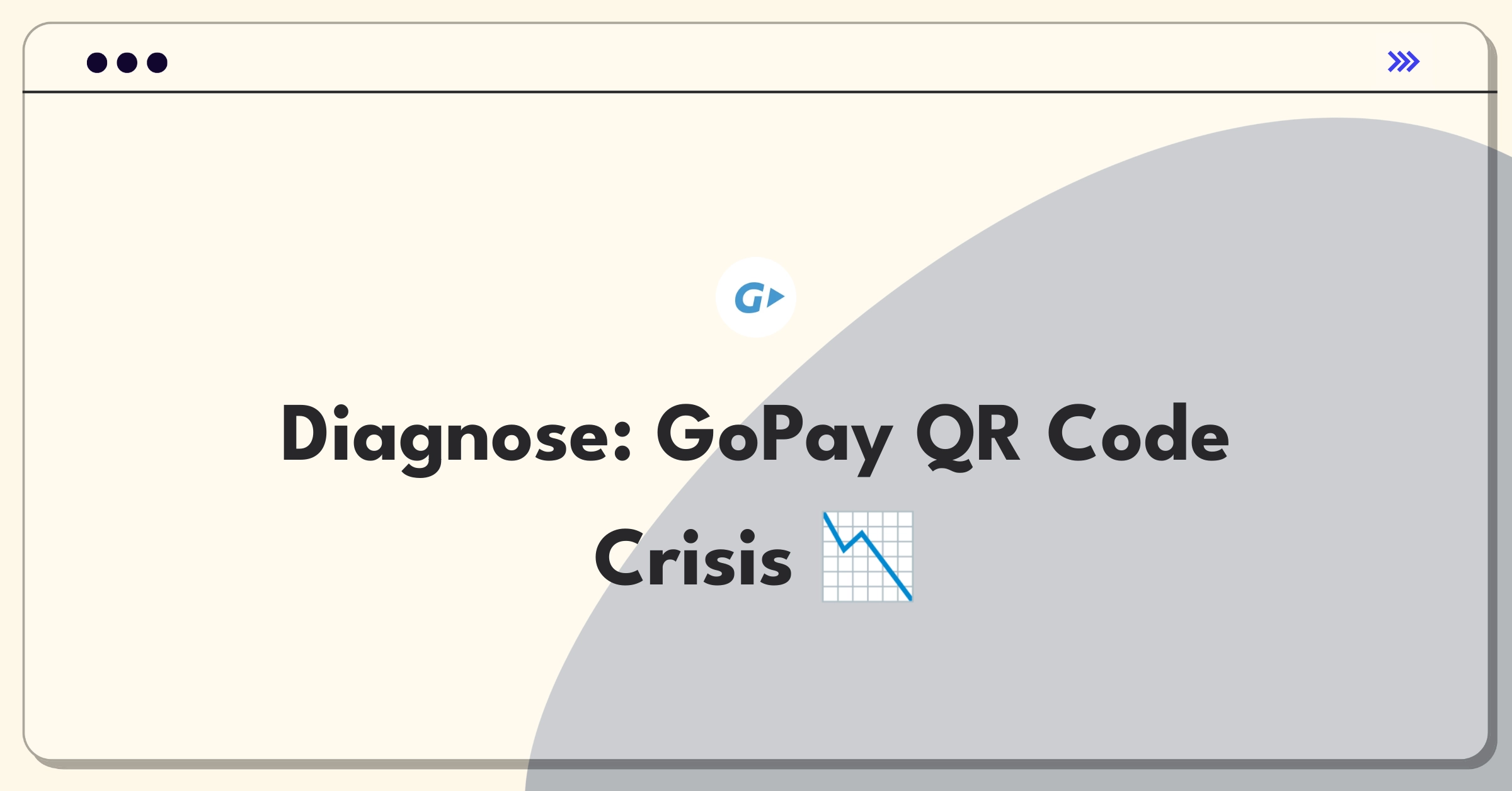 Product Management Root Cause Analysis Question: Investigating sudden drop in GoPay QR code payment transactions