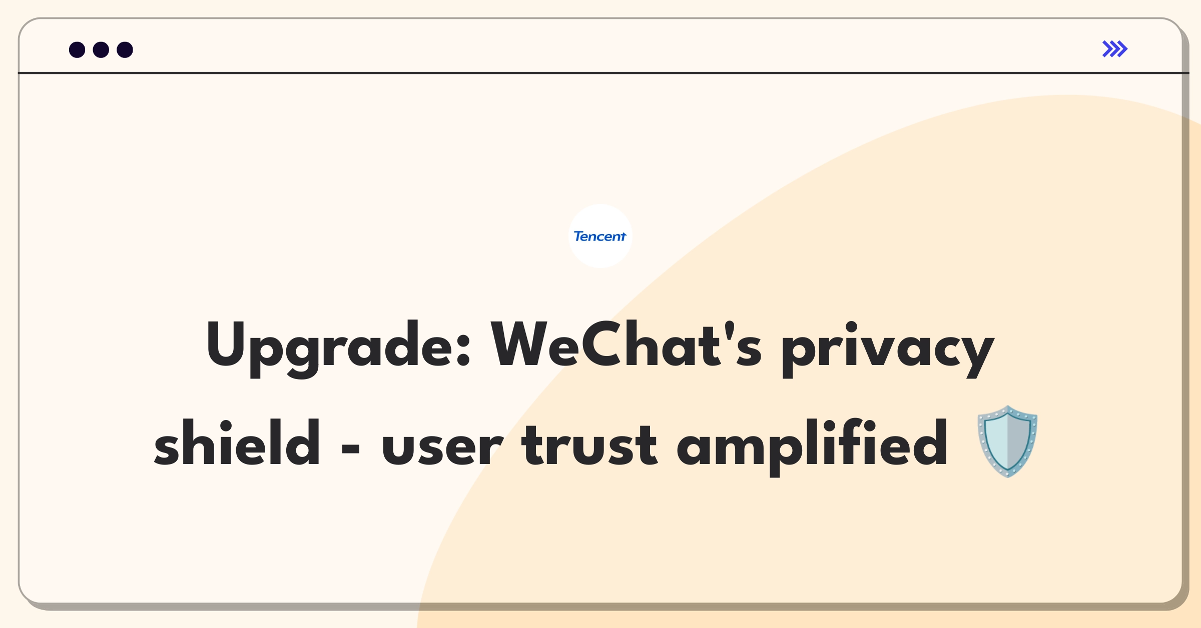 Product Management Improvement Question: Enhancing WeChat's privacy features for better user data protection