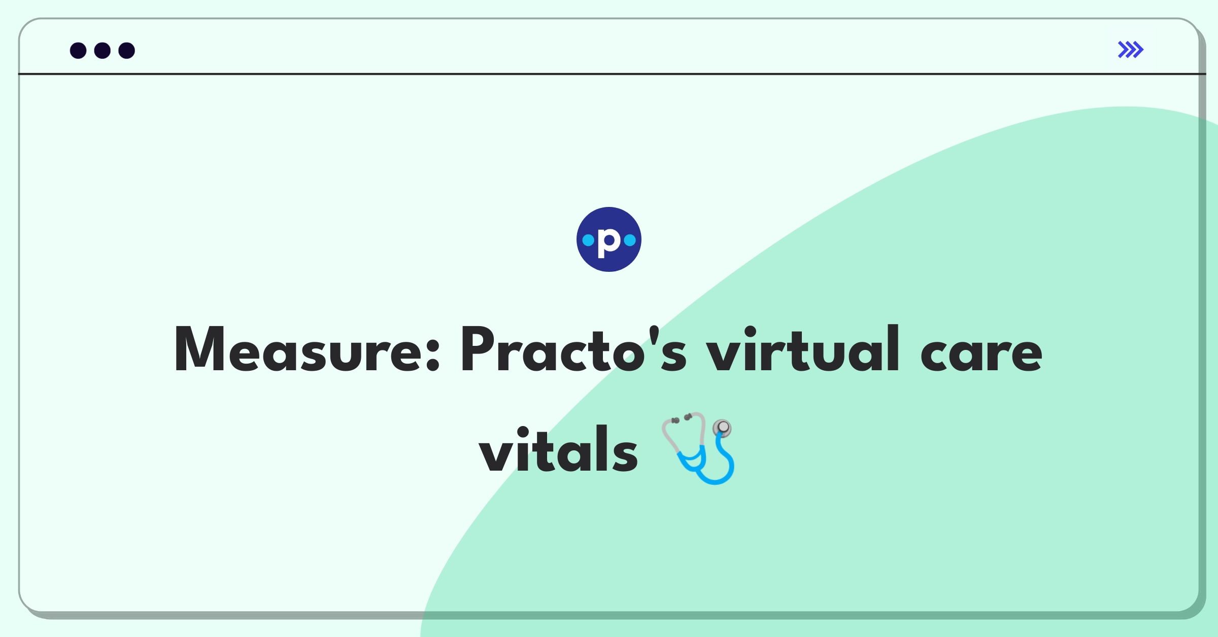 Product Management Metrics Question: Measuring success of Practo's online doctor consultation feature