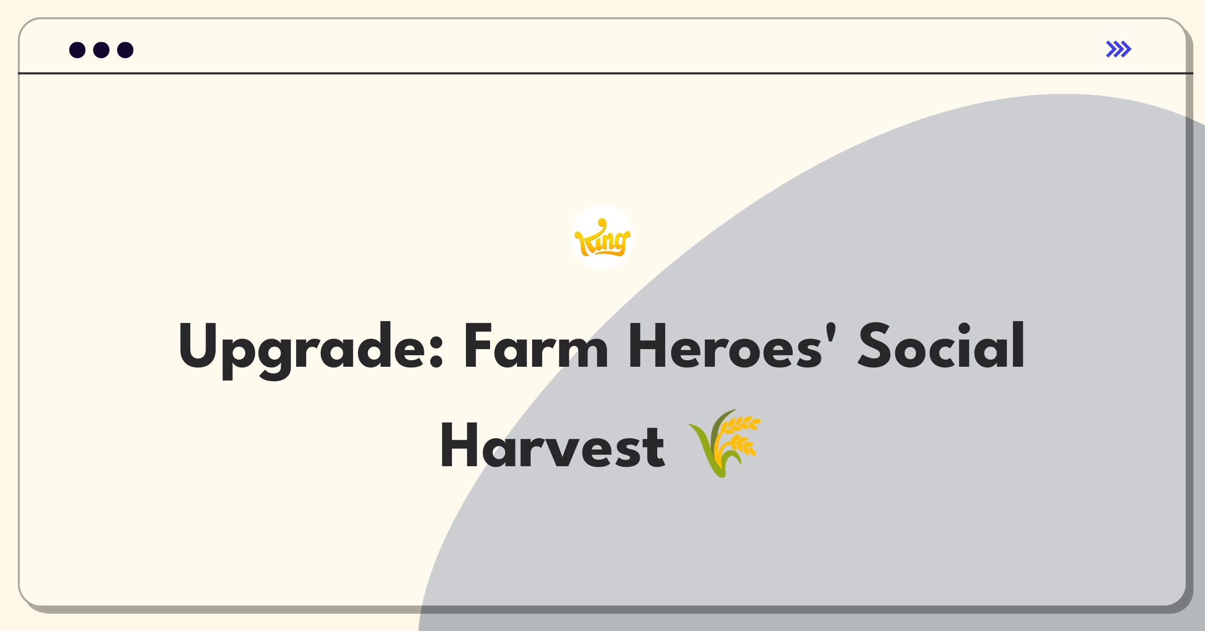 Product Management Improvement Question: Enhancing social features in Farm Heroes Saga mobile game