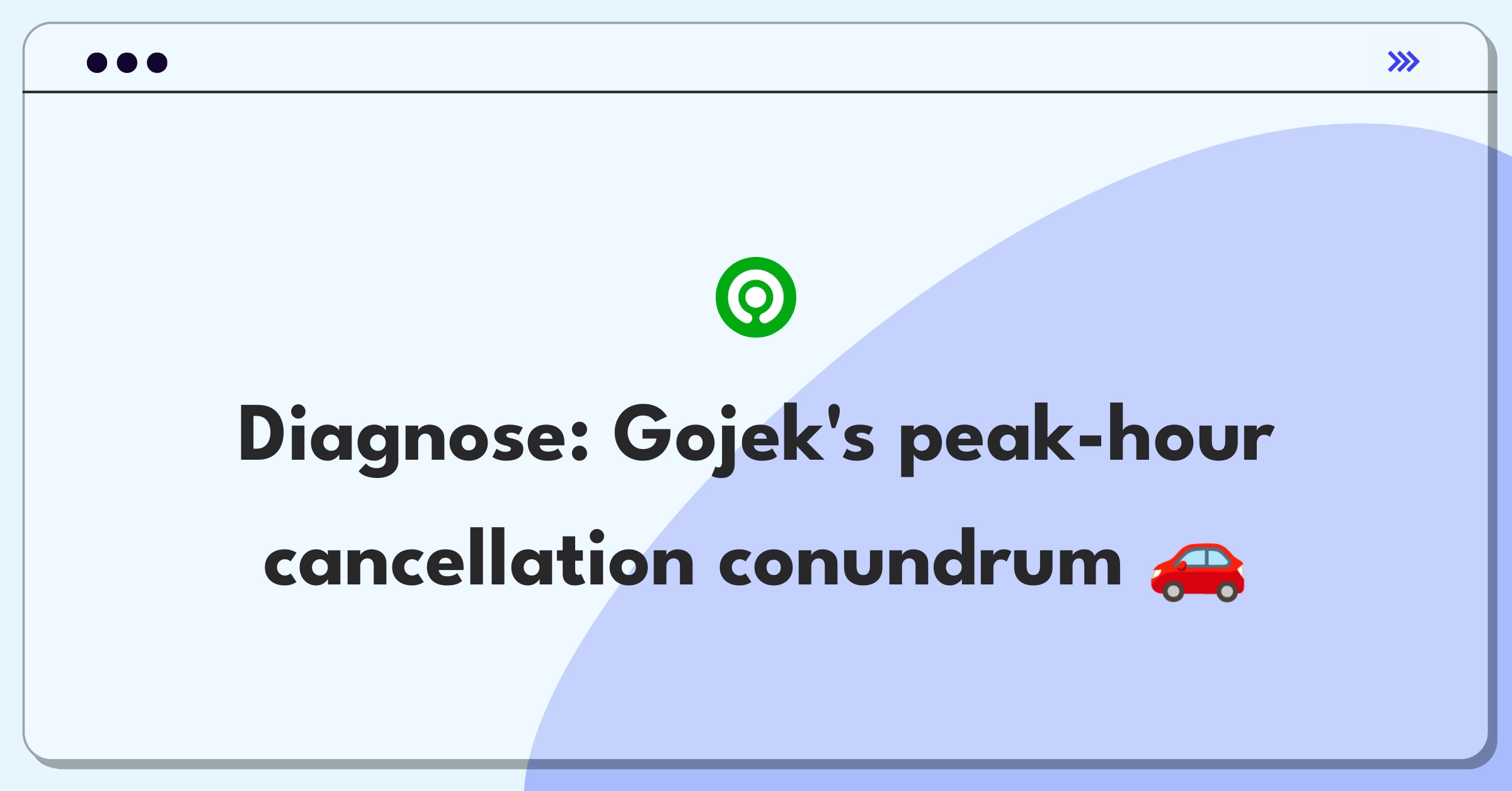 Product Management Root Cause Analysis Question: Investigating driver cancellations in ride-hailing during peak hours