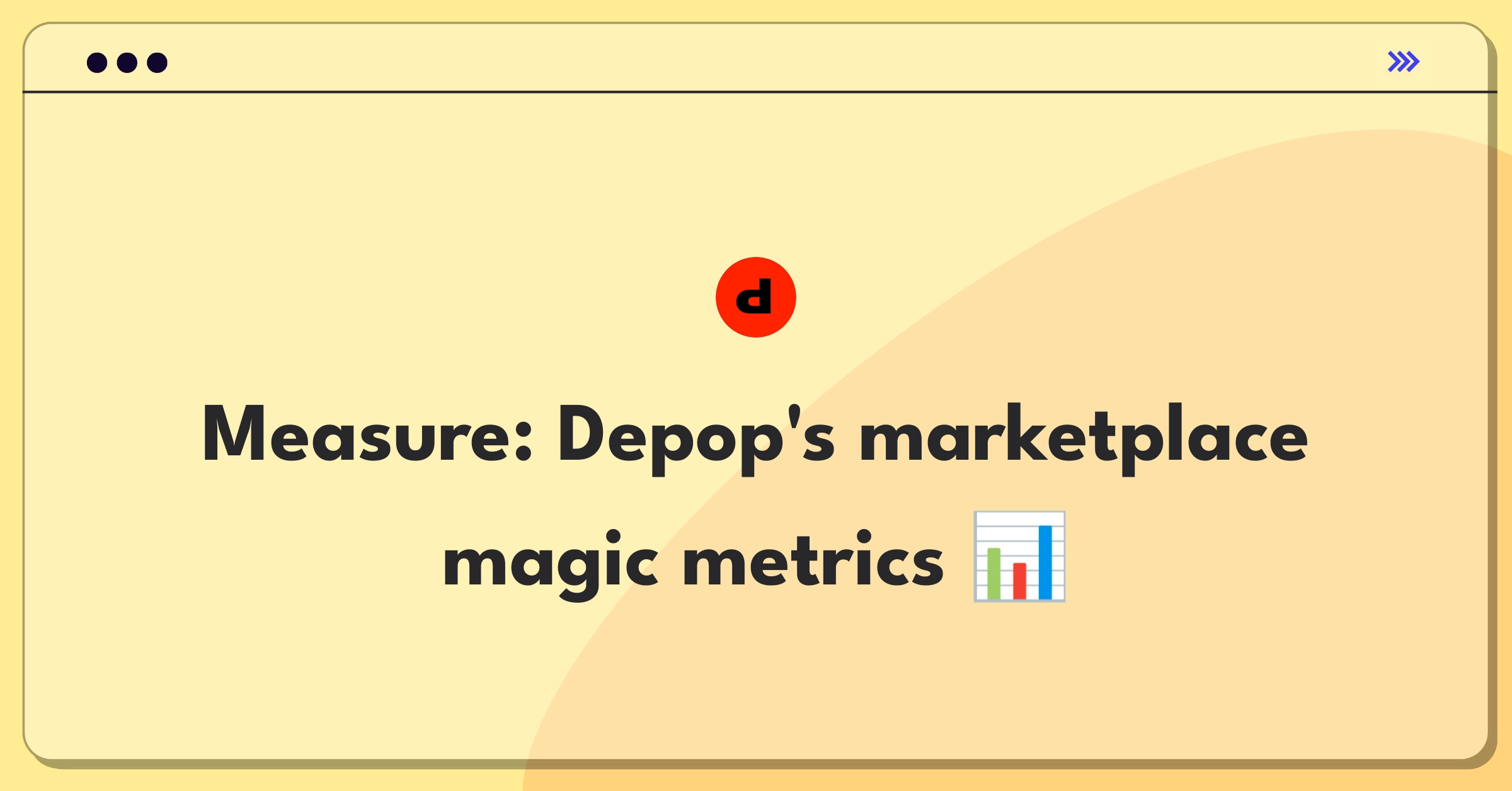 Product Management Analytics Question: Measuring success of Depop's marketplace feature using key metrics