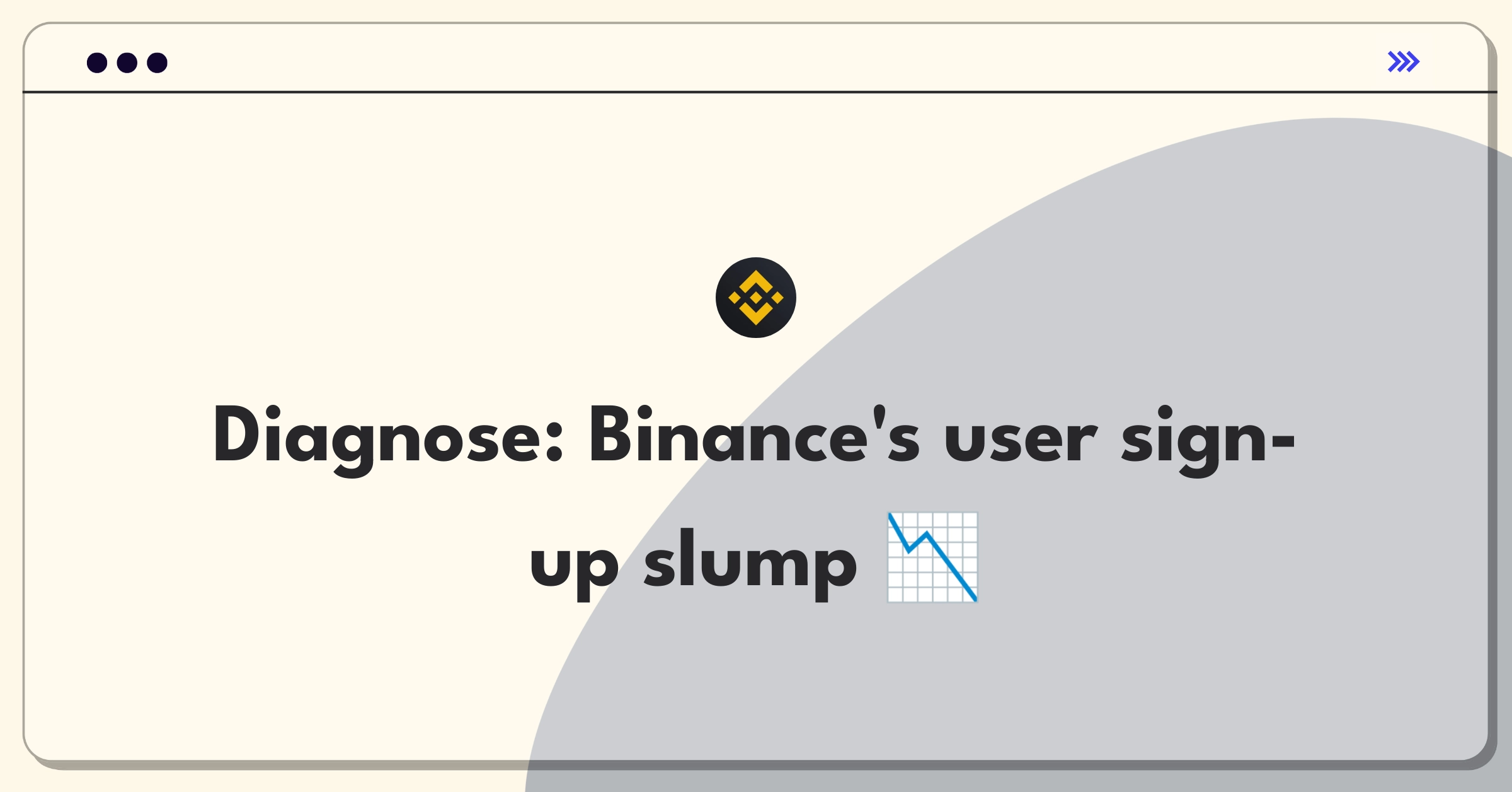 Product Management Root Cause Analysis Question: Investigating Binance mobile app's sudden drop in new user registrations