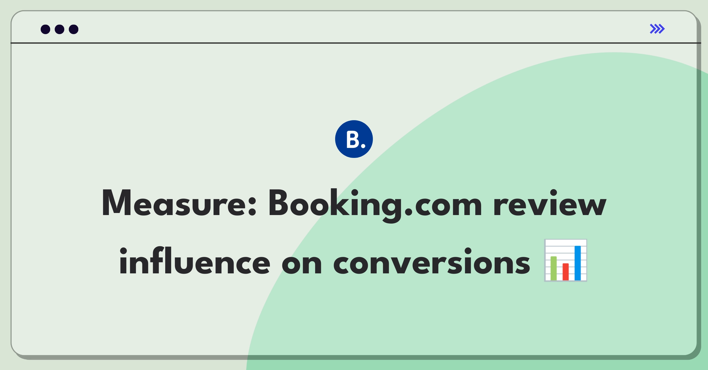 Product Management Analytics Question: Evaluating metrics for Booking.com's user review system