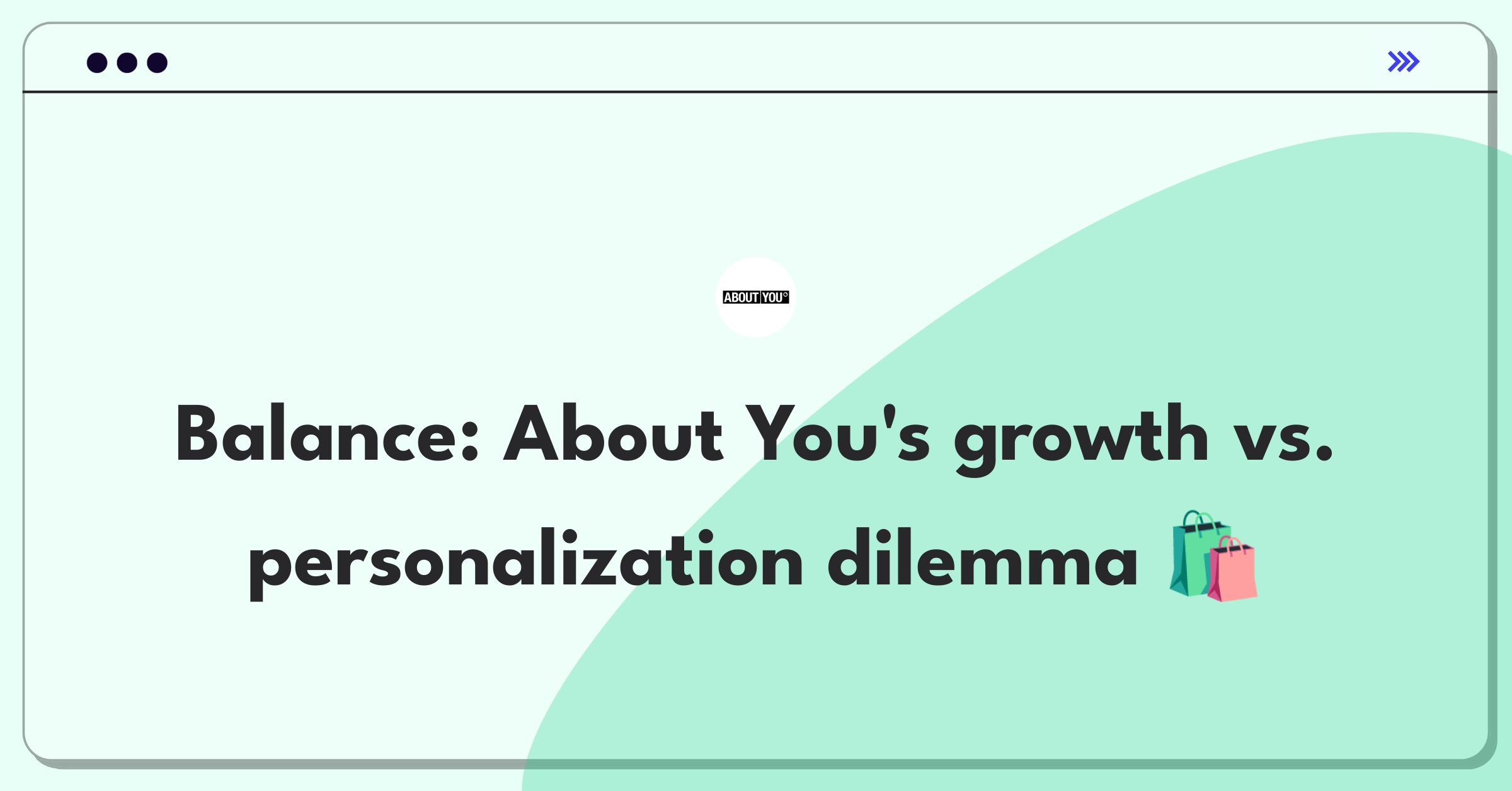 Product Management Trade-off Question: Prioritizing product range expansion or personalization features for an e-commerce platform