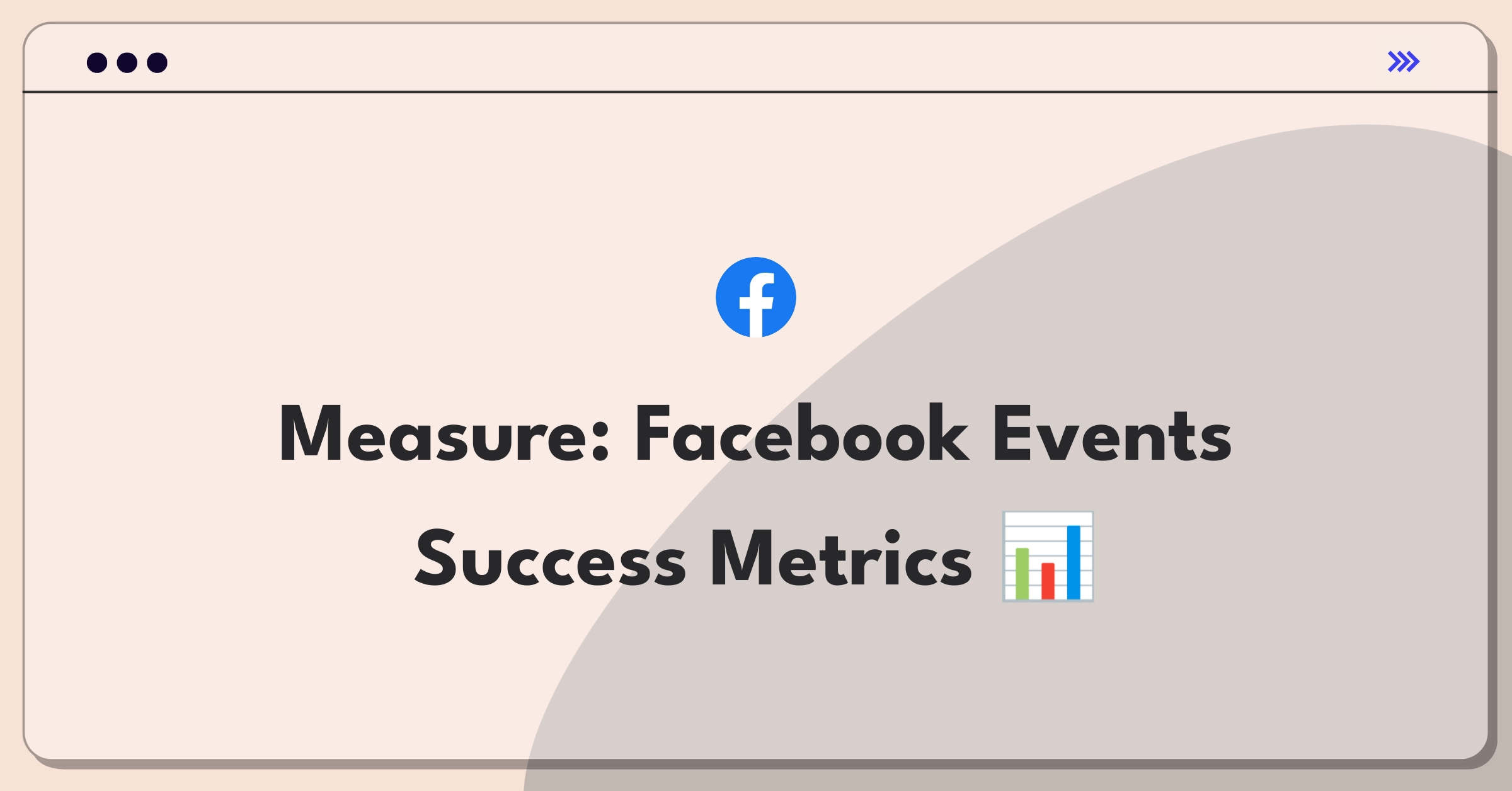 Product Management Success Metrics Question: Facebook Events launch metrics and goals