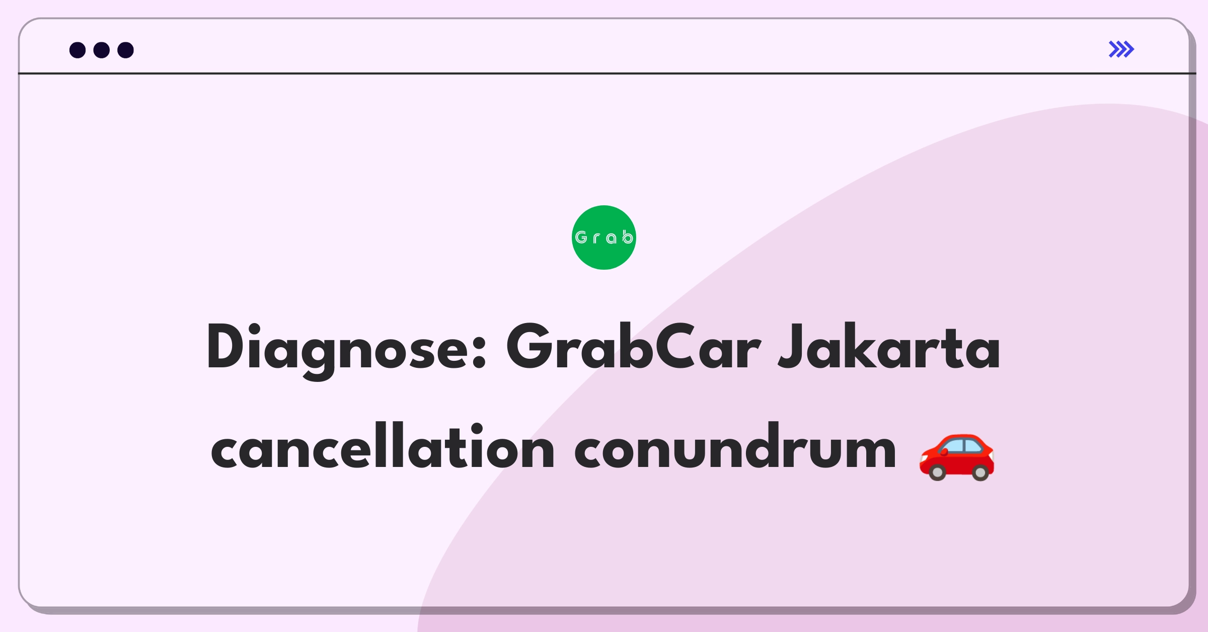 Product Management Root Cause Analysis Question: Investigating driver cancellation rate increase for GrabCar in Jakarta