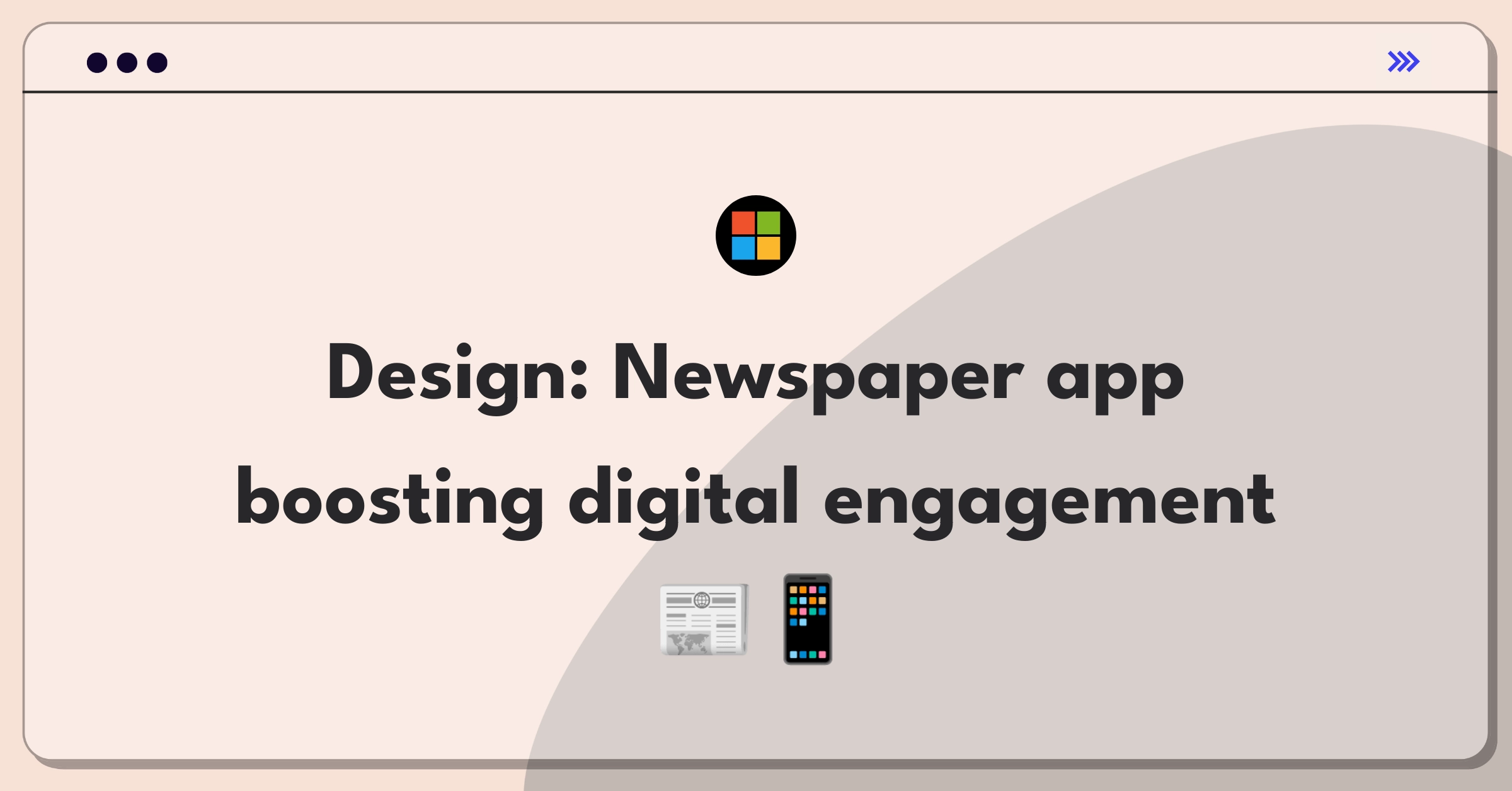 Product Management Design Question: Newspaper app creation for media company to increase digital engagement