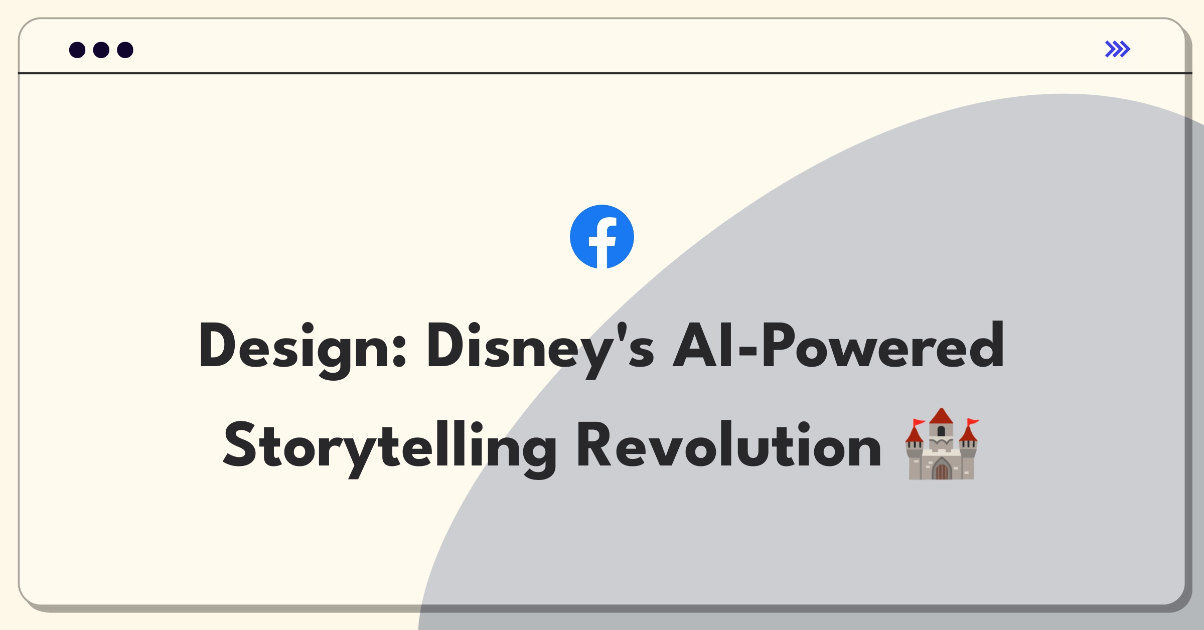 Product Management Innovation Question: Disney's head of technology creating next-gen immersive storytelling platform