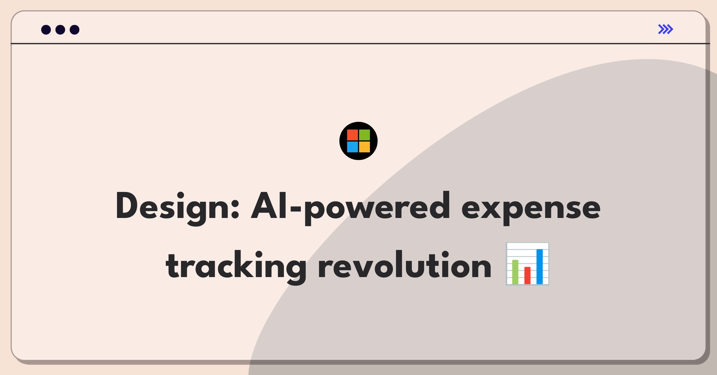 Product Management Design Question: Expense management system with AI-powered receipt scanning and categorization