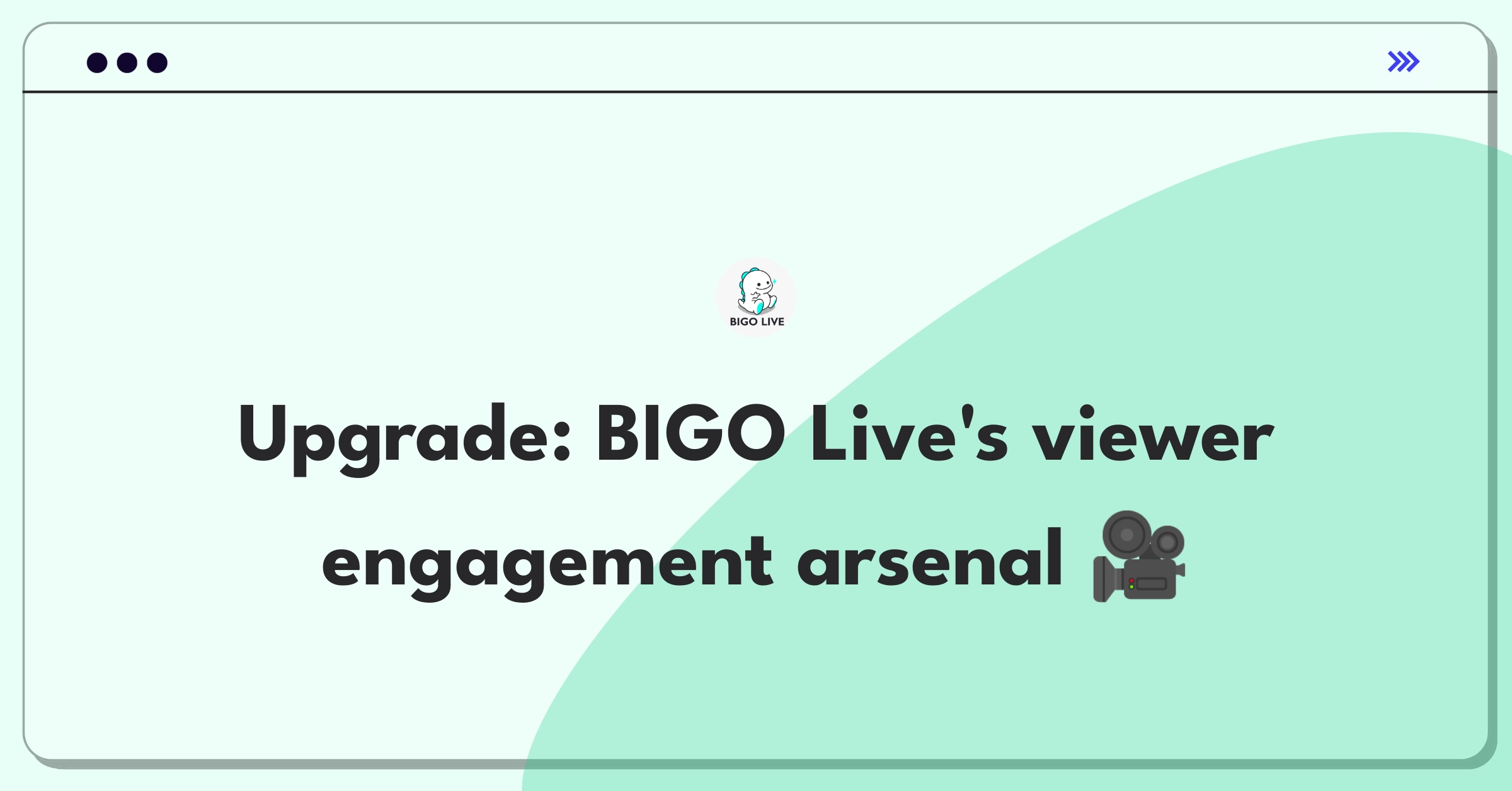 Product Management Improvement Question: Enhancing viewer interaction features for BIGO Live streaming platform