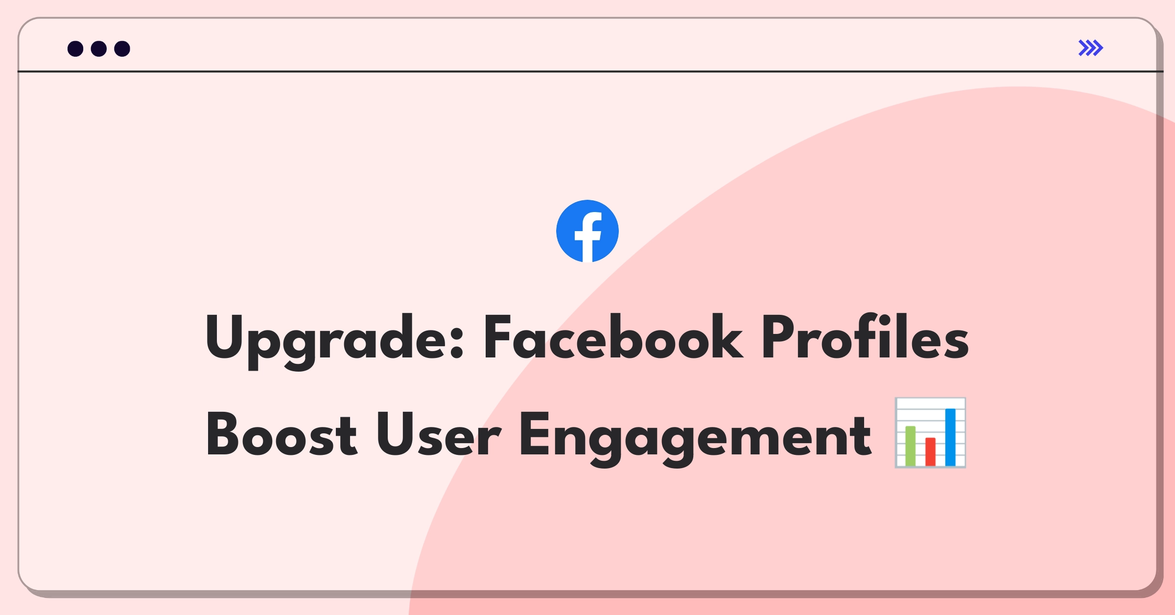 Product Management Improvement Question: Facebook profile enhancement strategies and success metrics