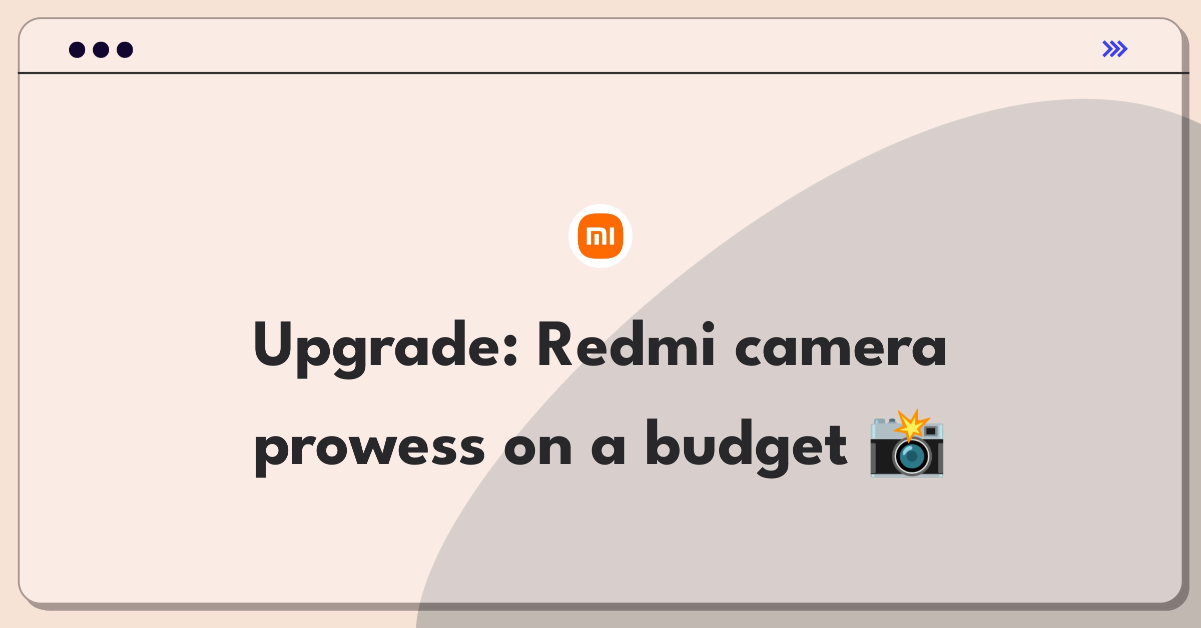 Product Management Improvement Question: Enhancing Xiaomi Redmi camera capabilities while maintaining affordability