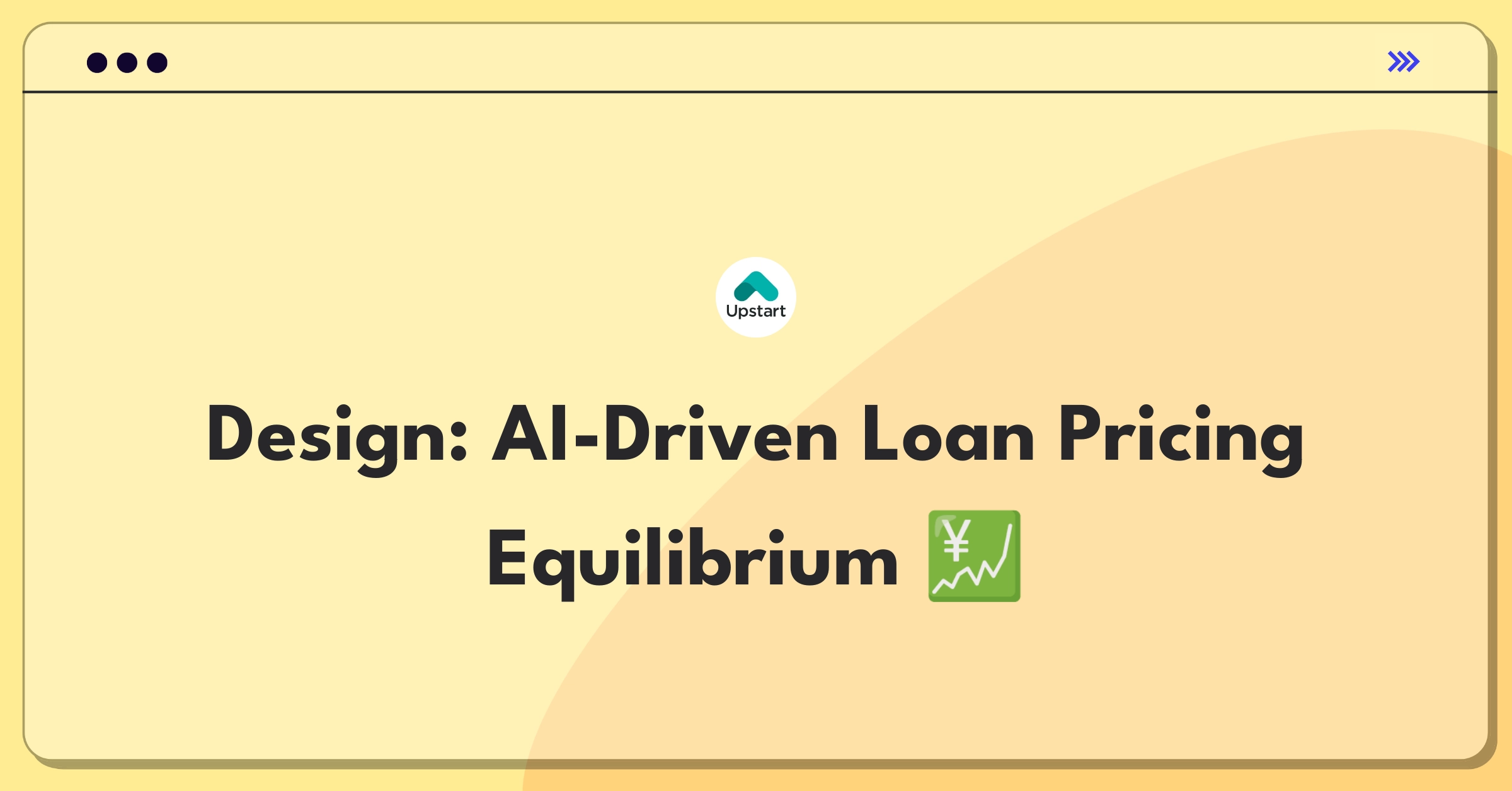 Product Management Design Question: Dynamic pricing model for AI-driven lending platform