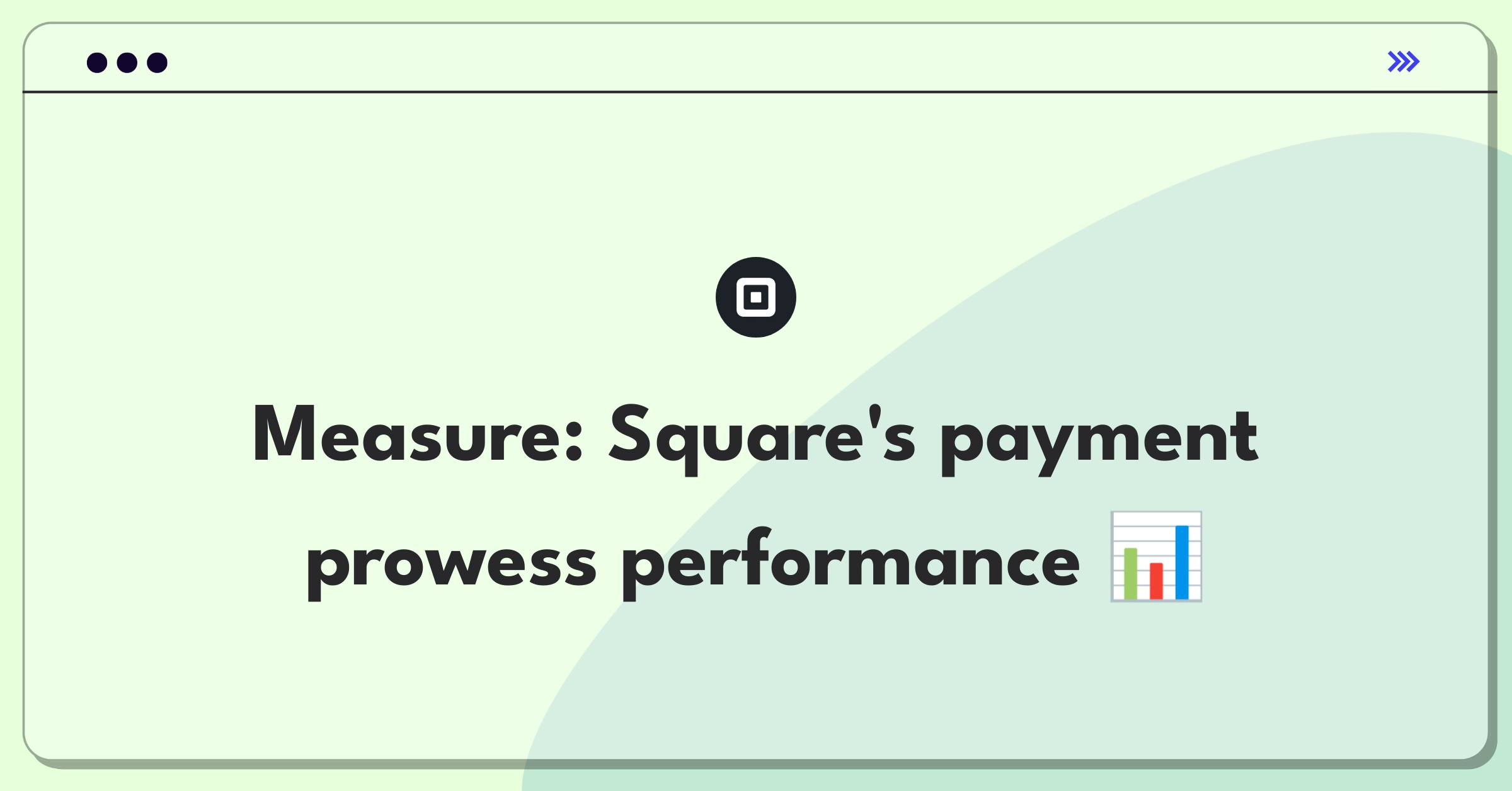 Product Management Metrics Question: Evaluating Square's payment processing system success through key performance indicators