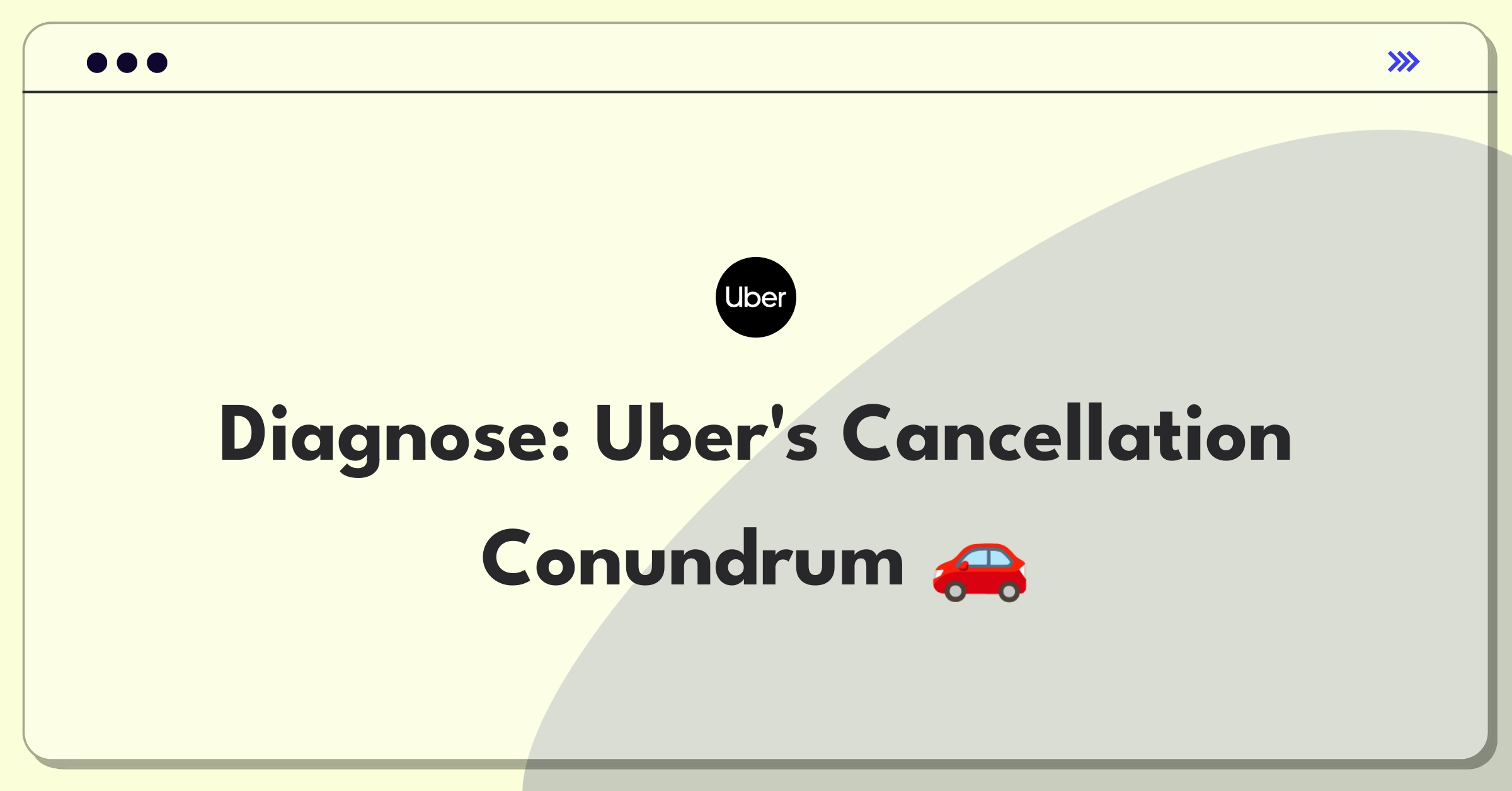 Product Management Root Cause Analysis Question: Investigating increased cancel rates for Uber ride requests