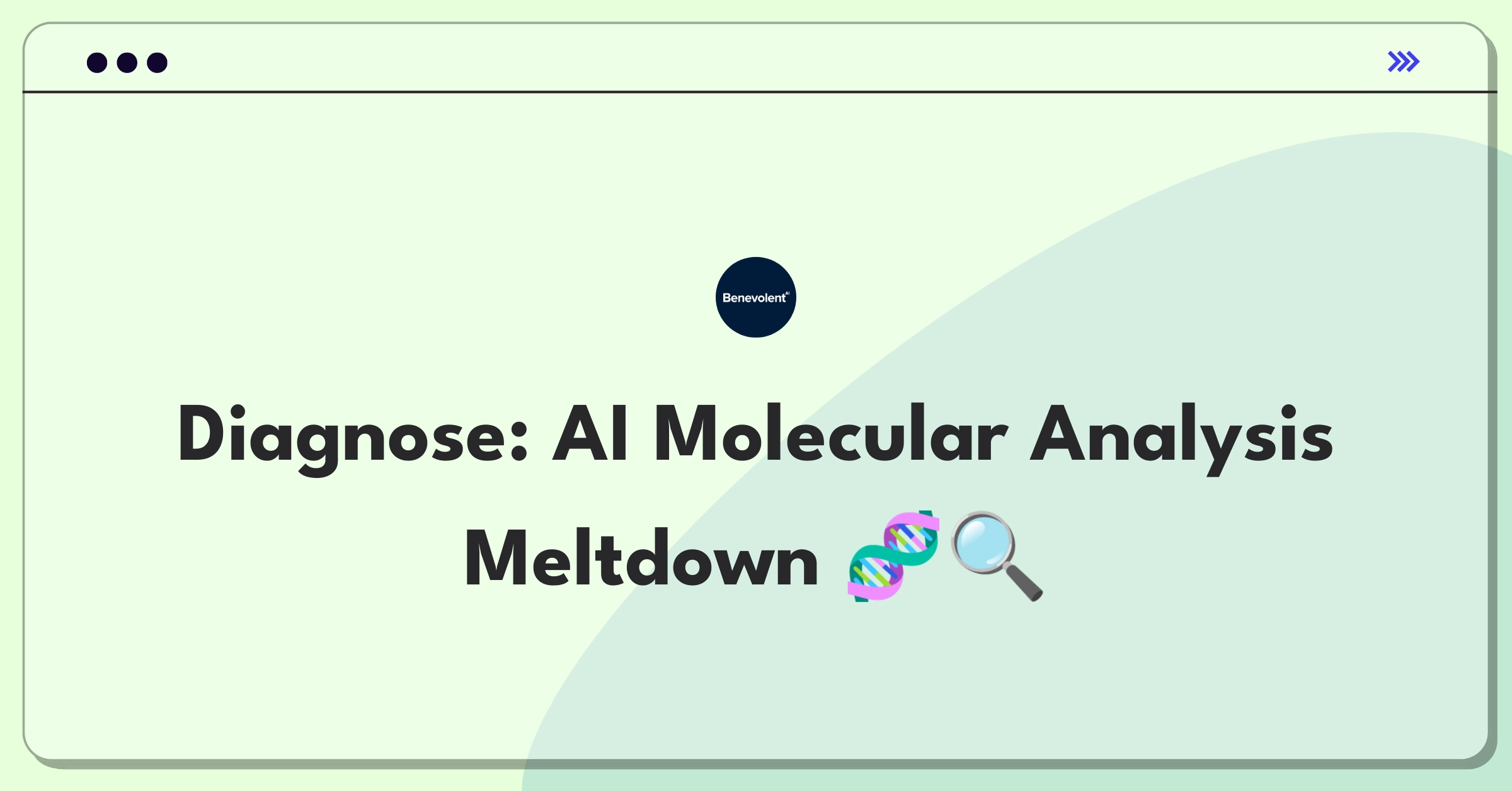 Product Management Root Cause Analysis Question: Investigating sudden performance issues in AI-driven molecular structure analysis