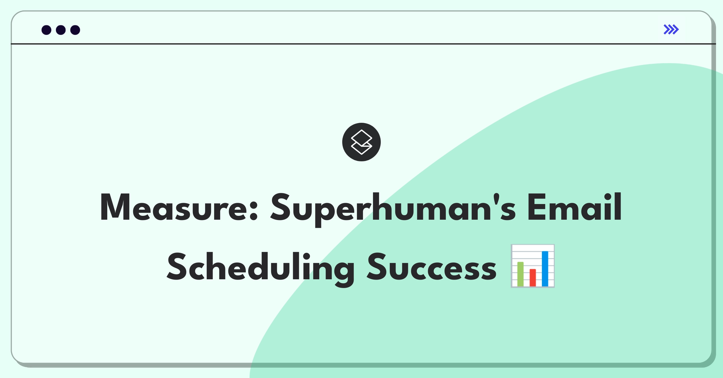 Product Management Analytics Question: Evaluating metrics for Superhuman's email scheduling feature