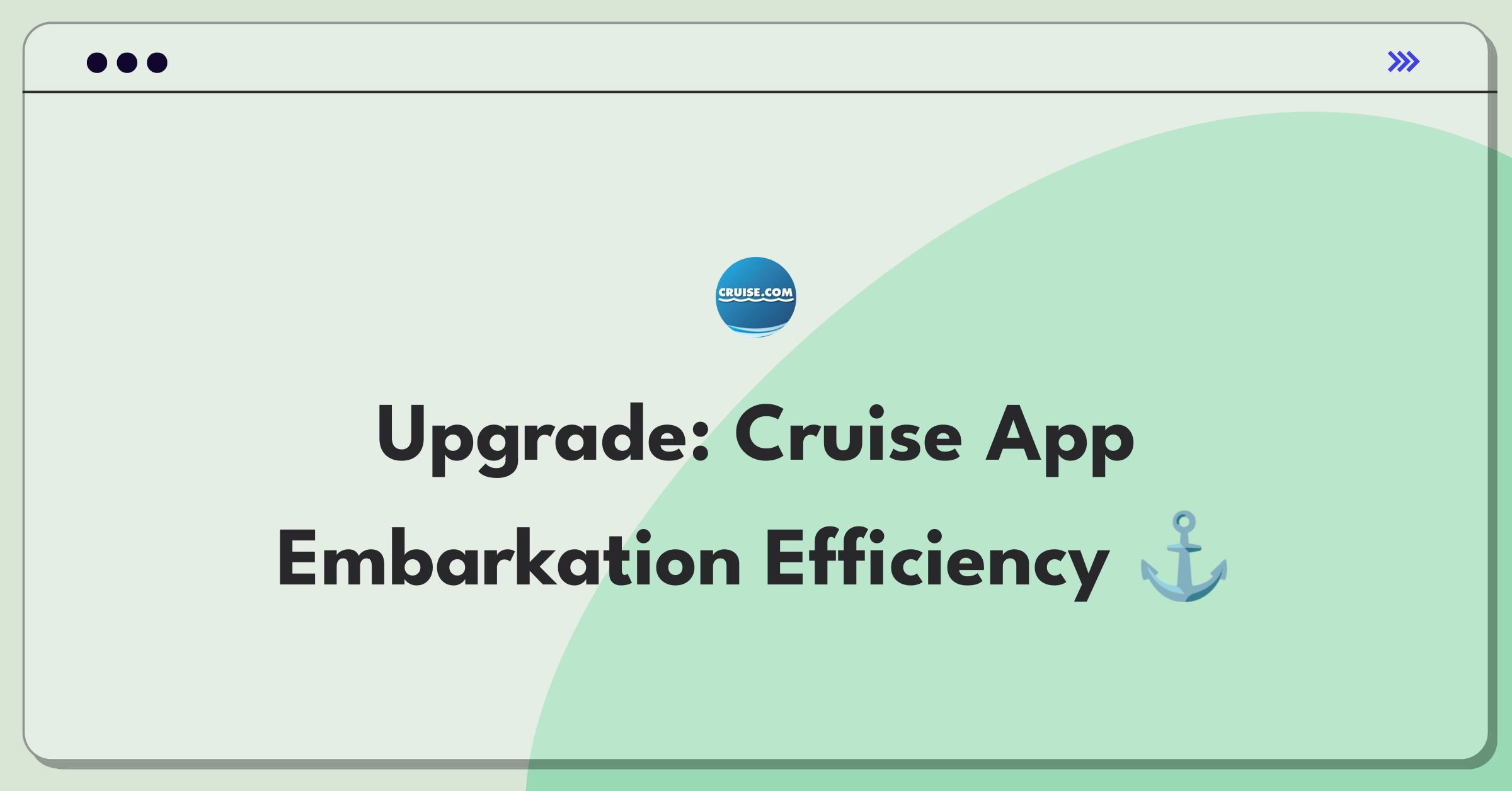 Product Management Improvement Question: Innovative features for streamlining cruise embarkation via mobile app