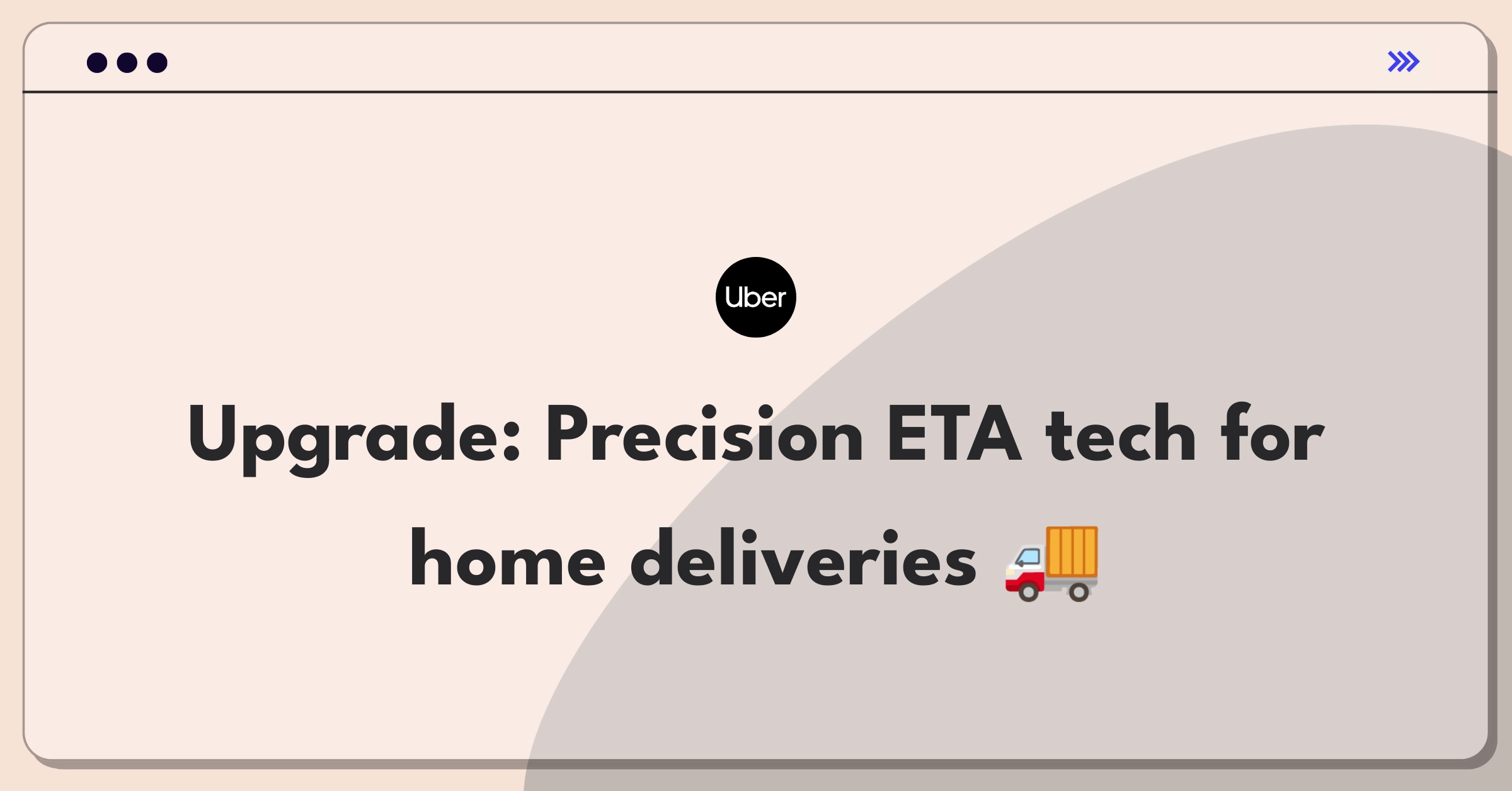 Product Management Technical Question: Improving home delivery ETA accuracy through software features