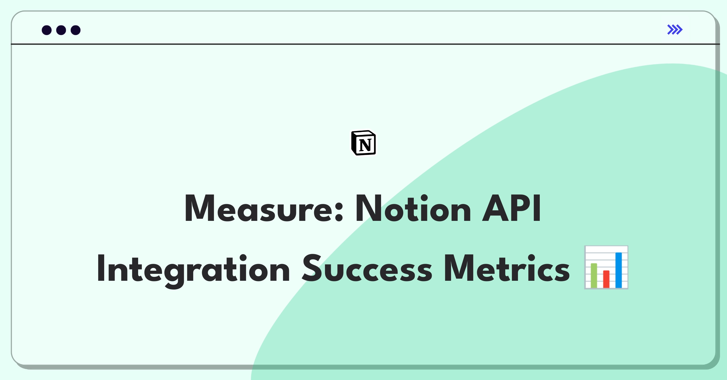 Product Management Metrics Question: Defining success for Notion's API integration capabilities using key performance indicators