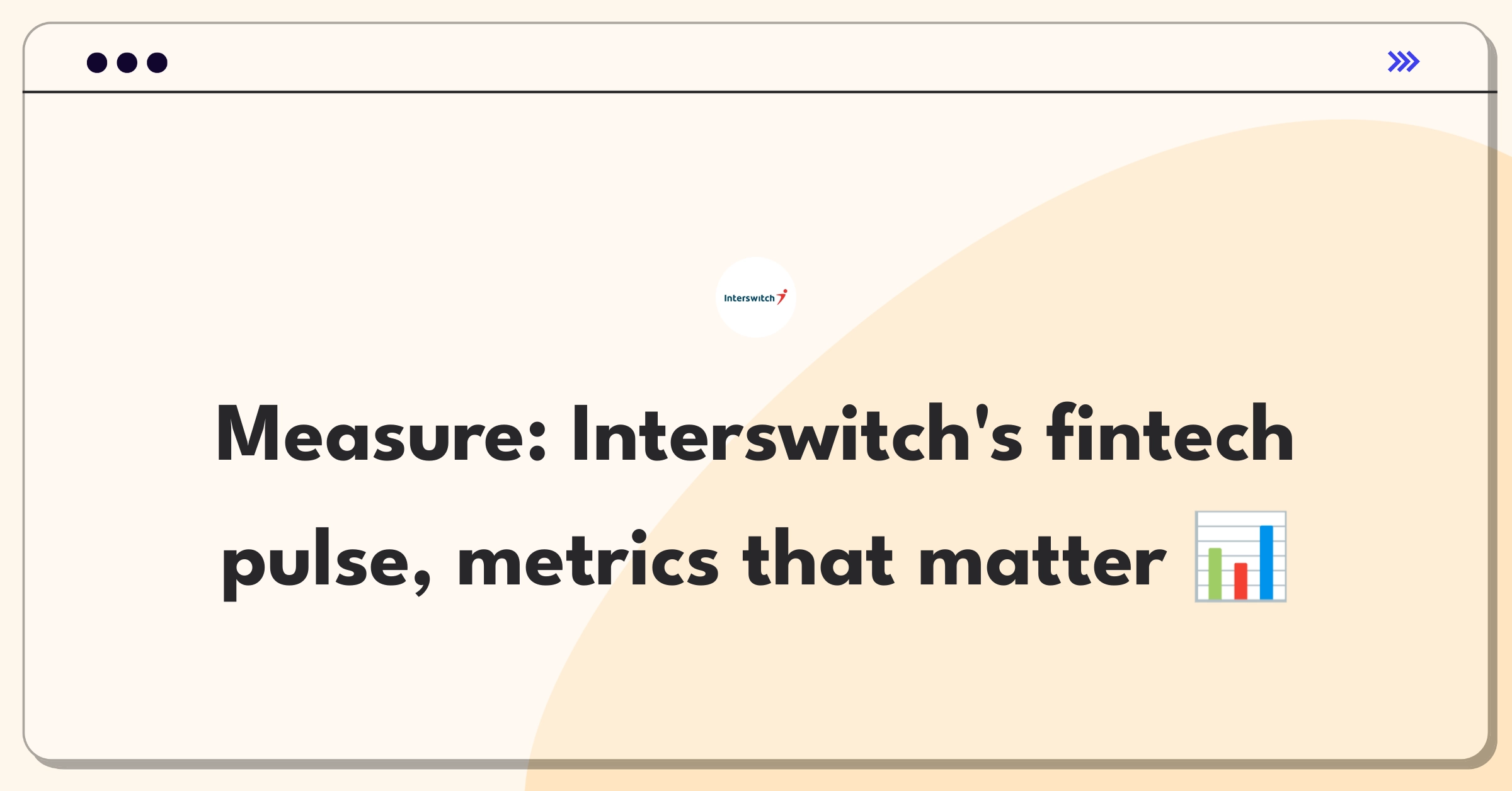 Product Management Analytics Question: Evaluating digital financial services platform metrics for Interswitch