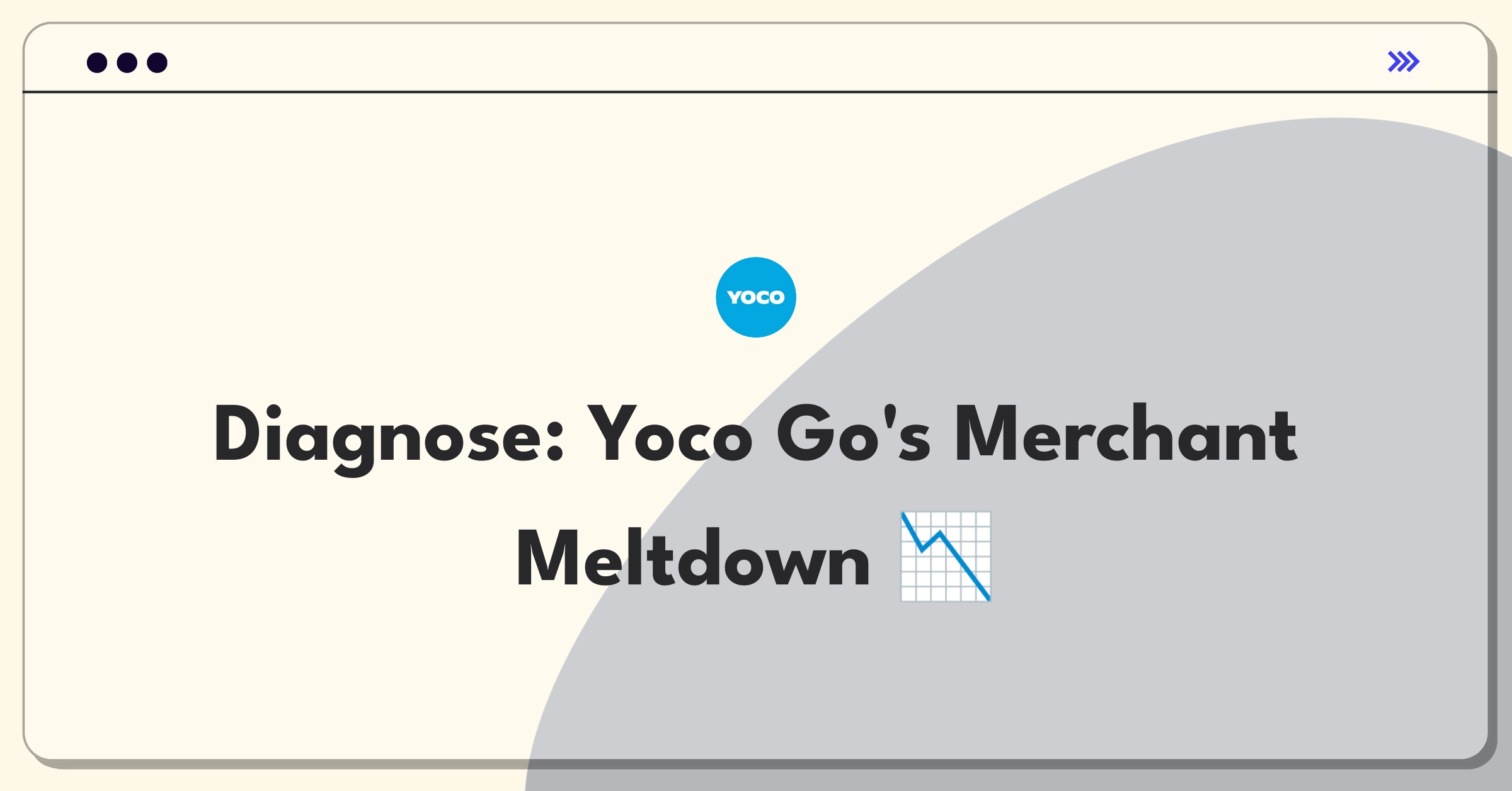 Product Management Root Cause Analysis Question: Investigating decline in Yoco Go merchant signups