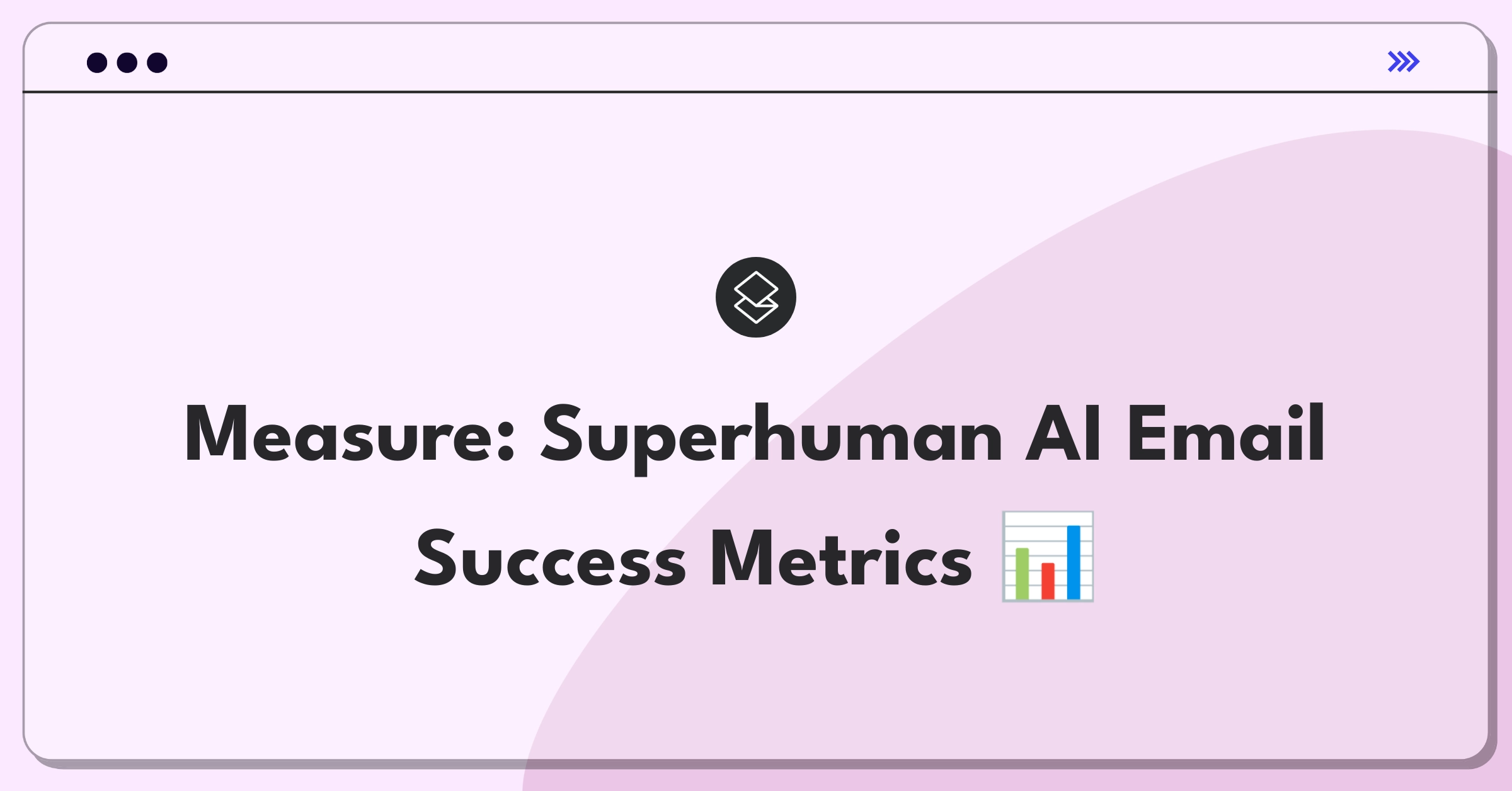 Product Management Metrics Question: Defining success for Superhuman's AI-powered email composition tool