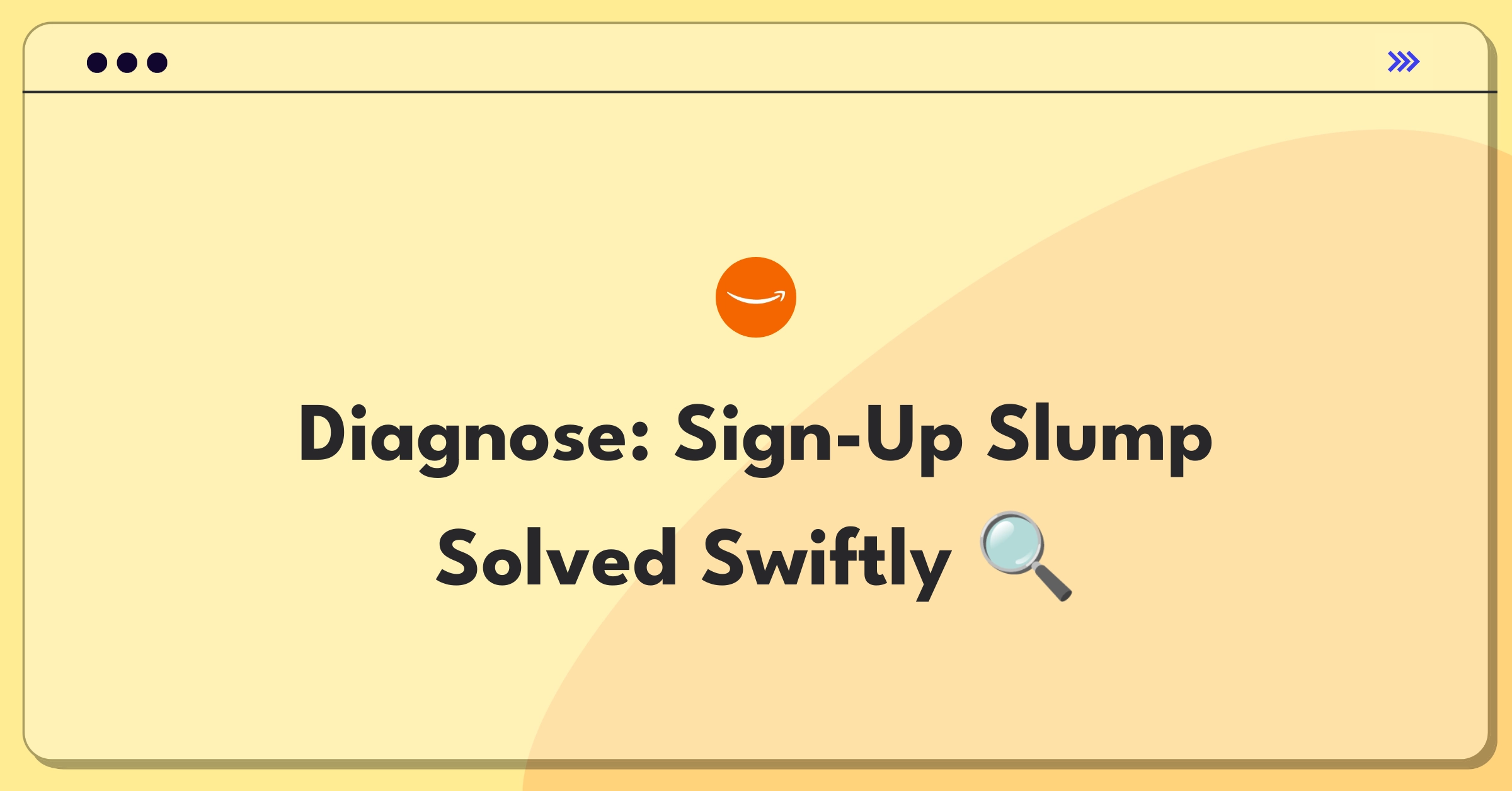 Product Management Root Cause Analysis Question: Investigating sudden drop in user sign-ups for a service