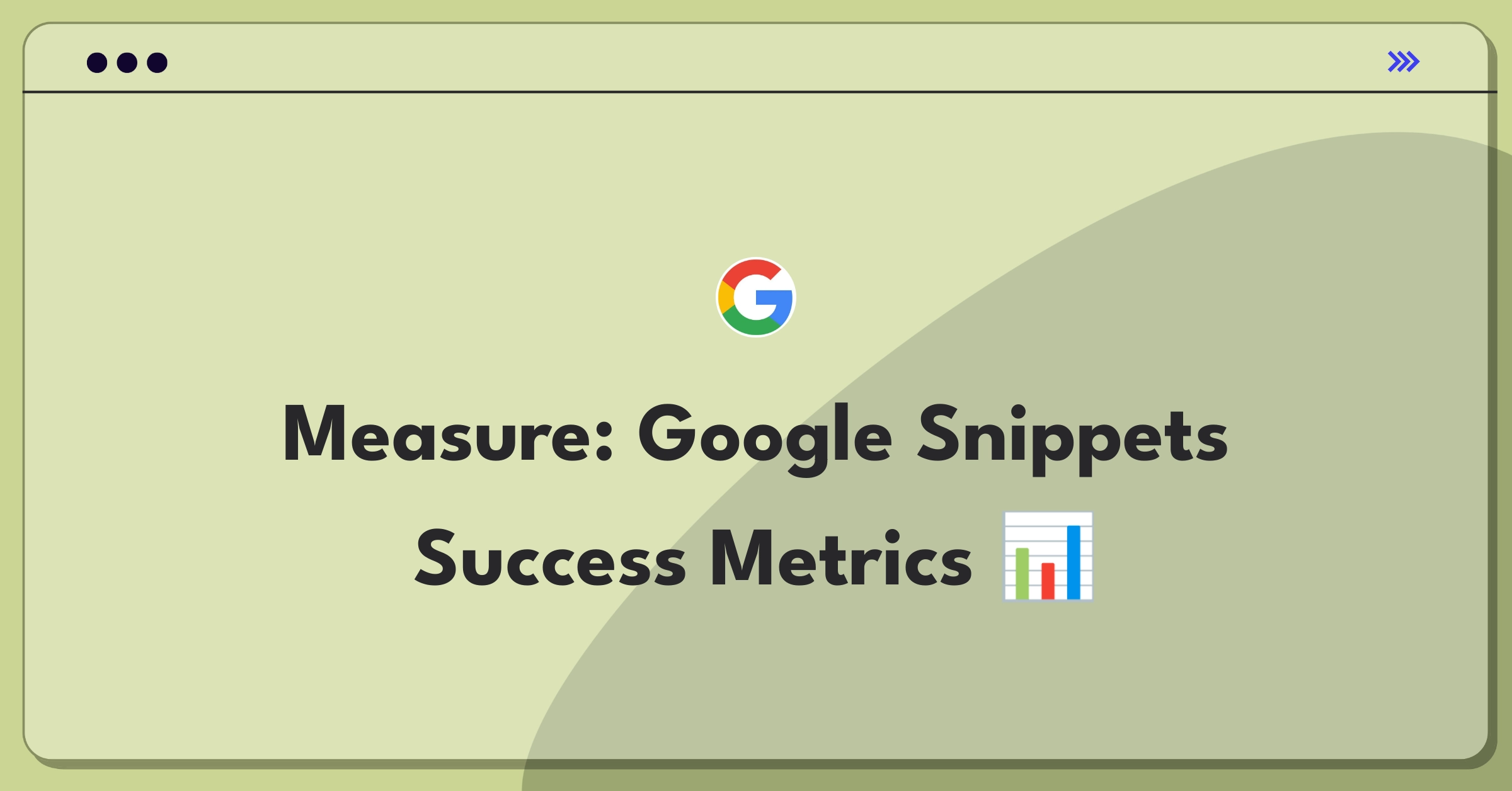 Product Management Analytics Question: Evaluating Google featured snippets performance using key metrics