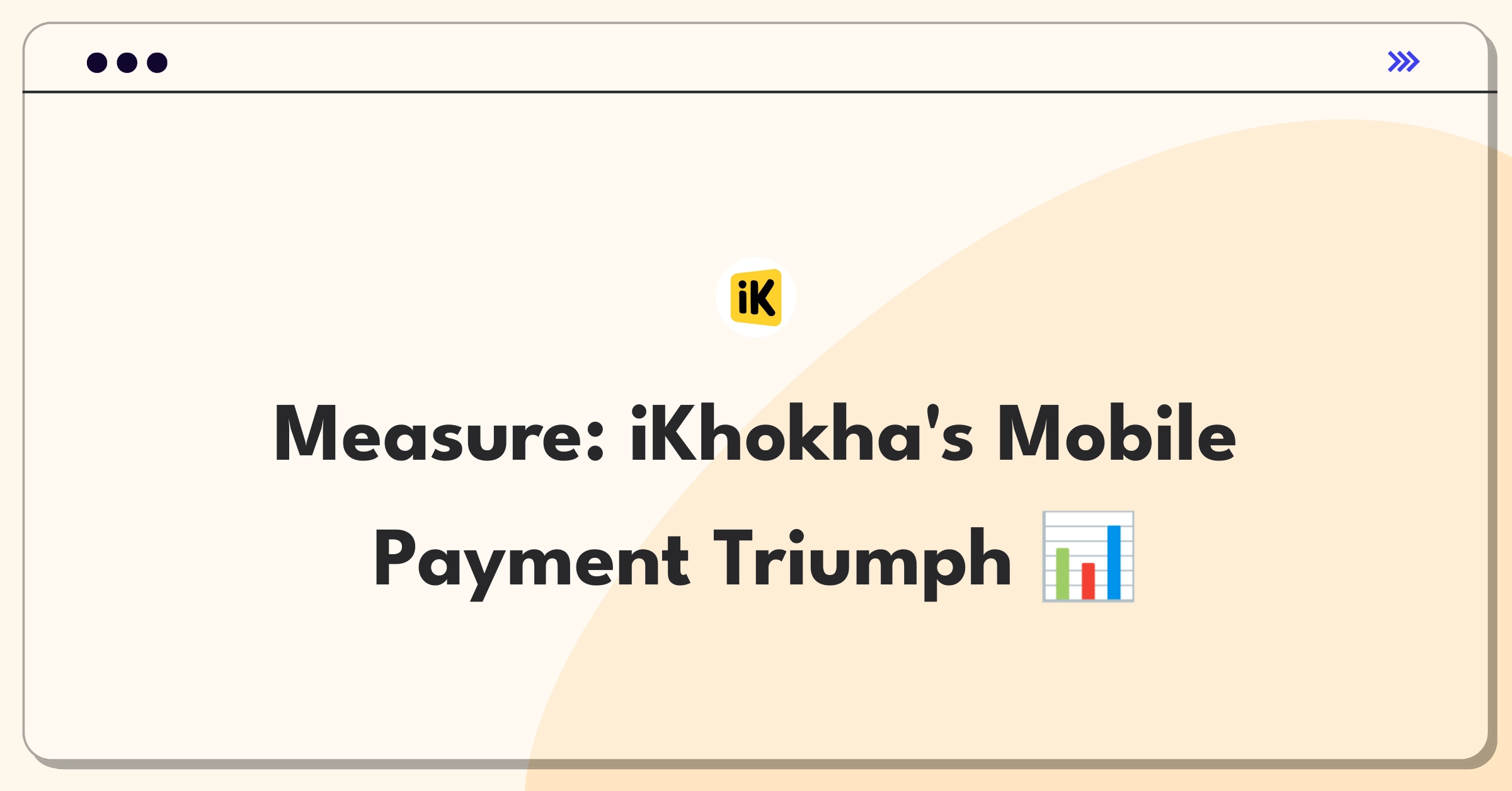 Product Management Metrics Question: Defining success for iKhokha's mobile payment solution