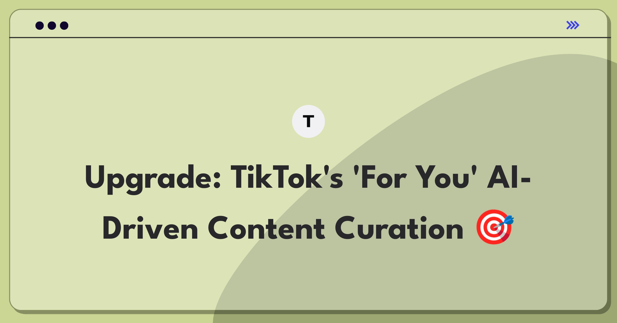 Product Management Technical Question: Improving TikTok's recommendation algorithm for personalized content delivery