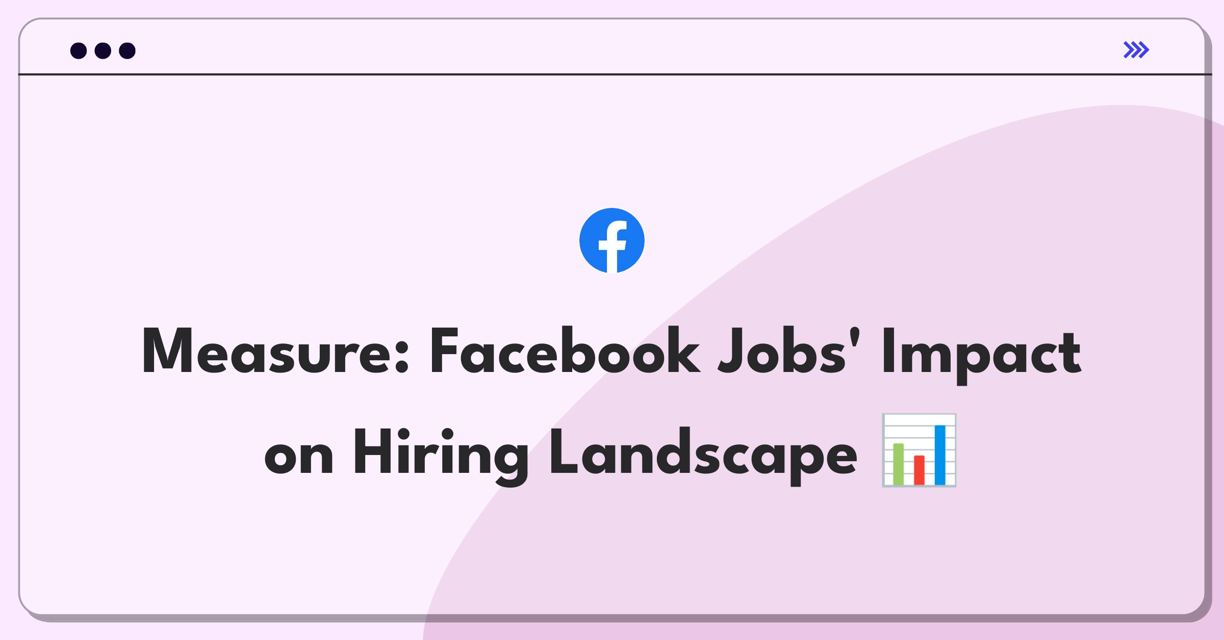 Product Management Analytics Question: Measuring success of Facebook Jobs feature with key metrics and stakeholders