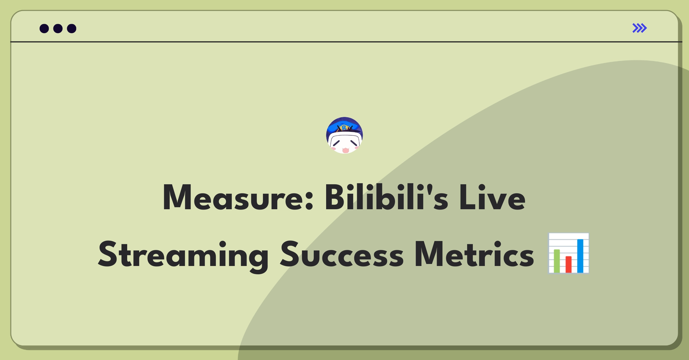 Product Management Analytics Question: Measuring success of Bilibili's live streaming feature with key metrics