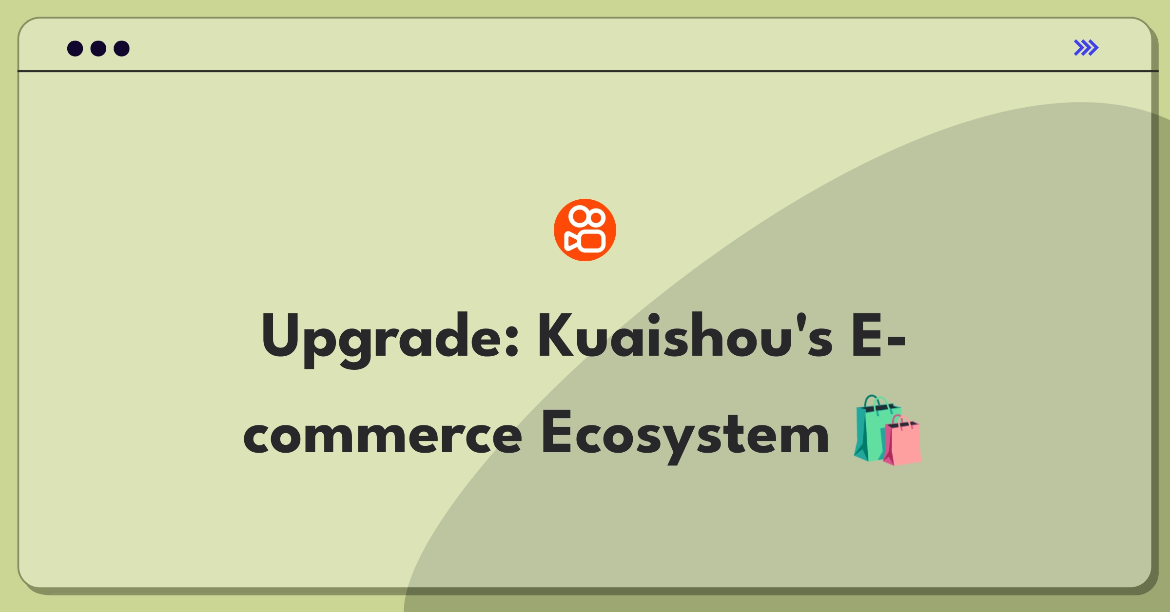 Product Management Improvement Question: Enhancing Kuaishou's e-commerce integration for sellers and shoppers