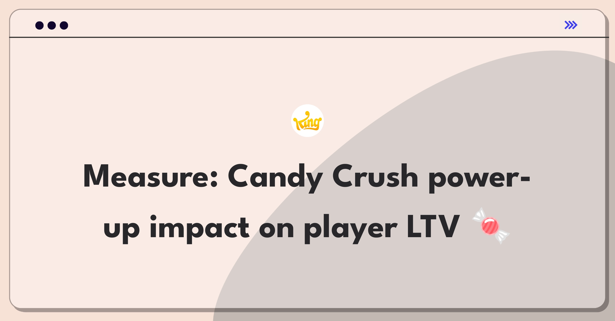 Product Management Analytics Question: Measuring success of Candy Crush Saga's power-up system using key metrics