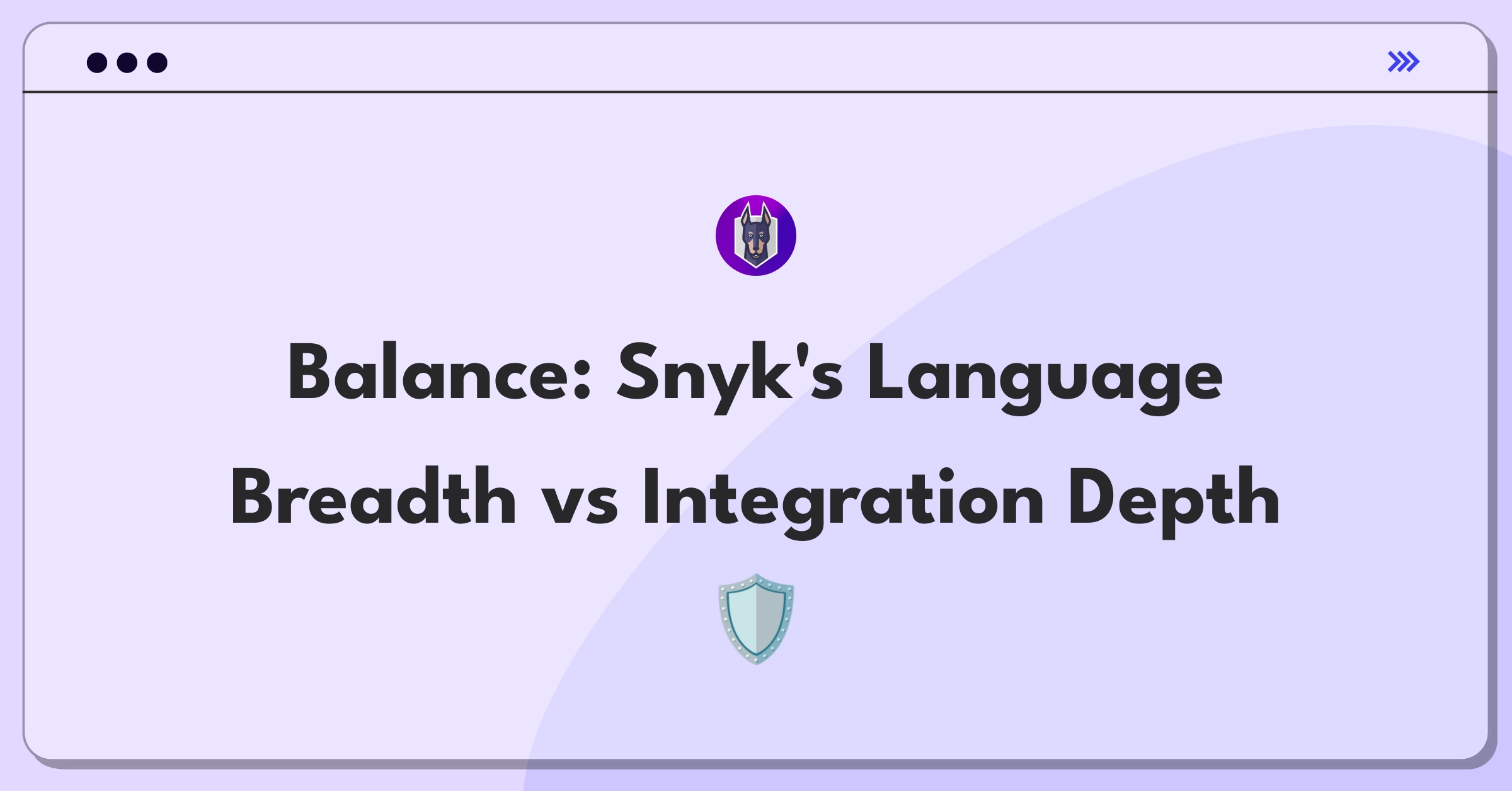 Product Management Strategy Question: Snyk's tradeoff between expanding language support and deepening integrations