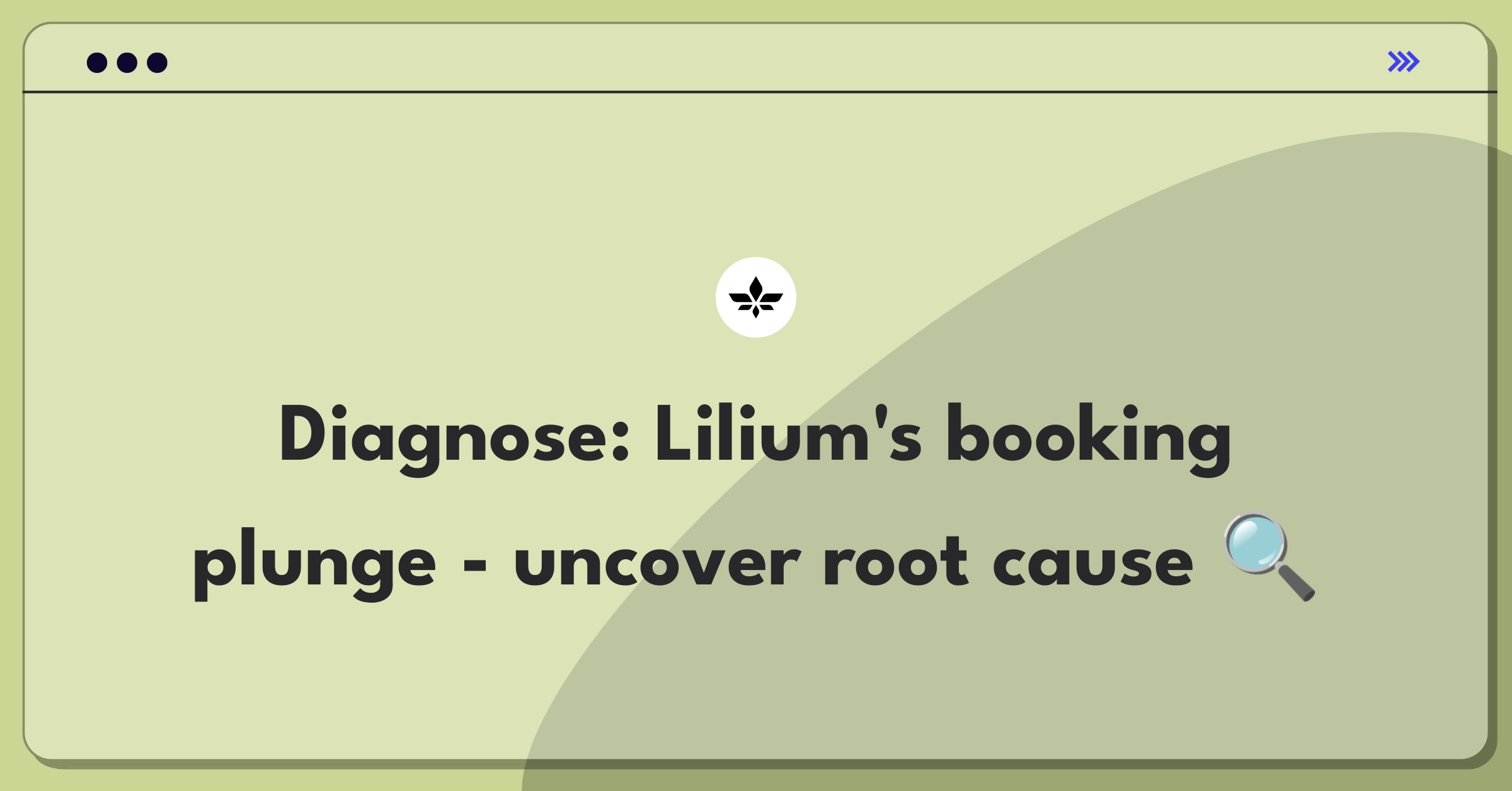 Product Management Root Cause Analysis Question: Investigating Lilium Jet's booking conversion rate decline