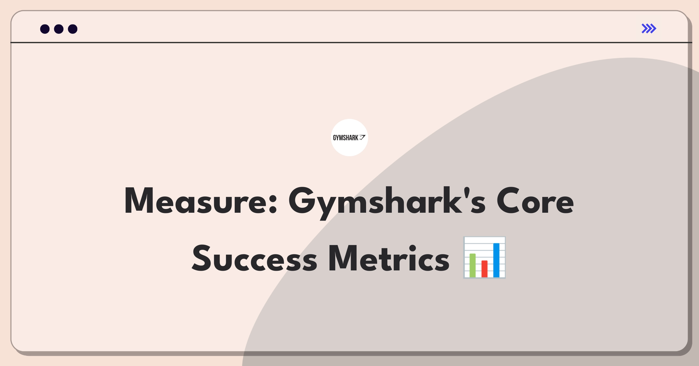 Product Management Metrics Question: Measuring success of Gymshark's core e-commerce feature