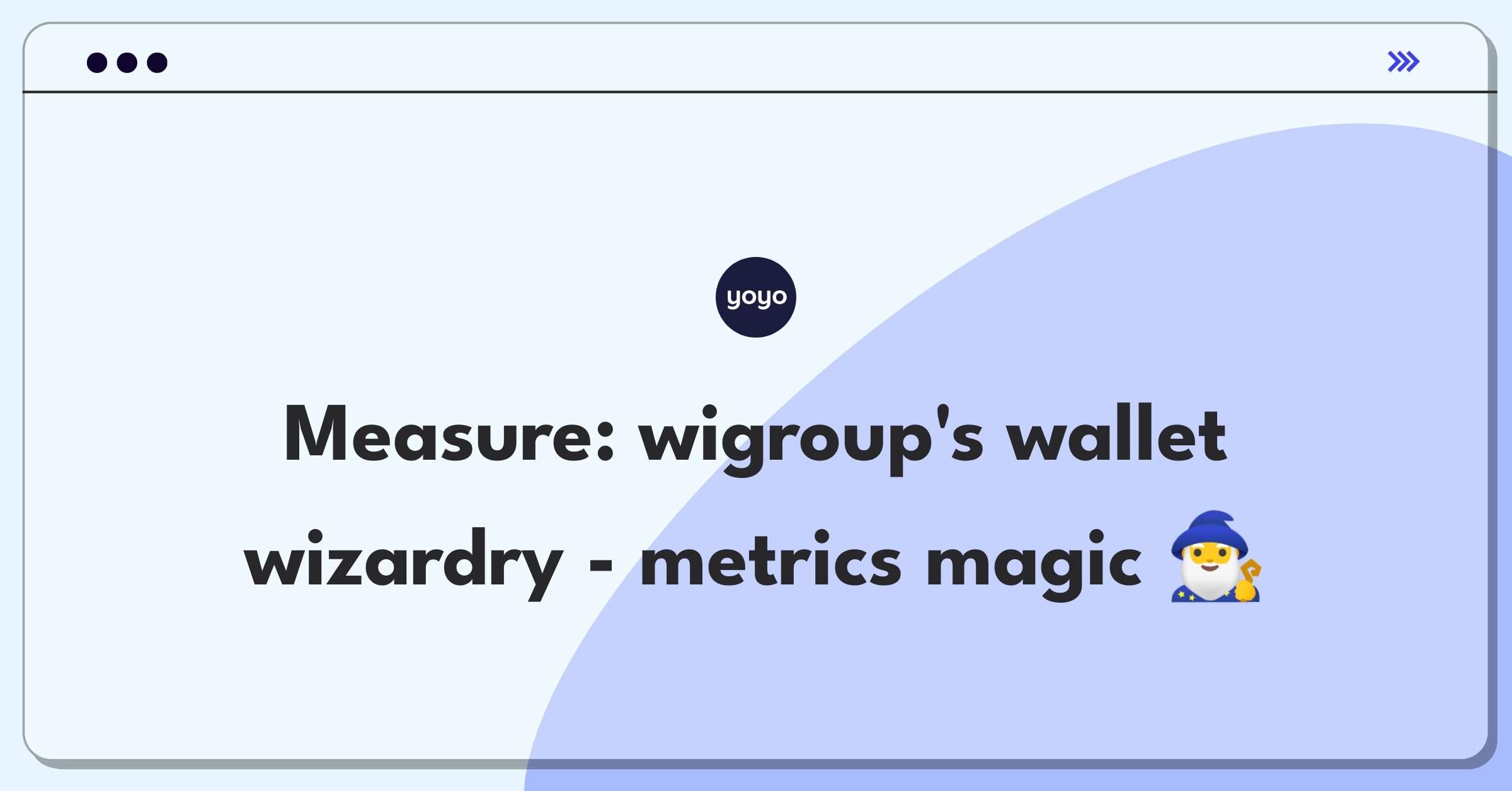 Product Management Metrics Question: Measuring success of wigroup's digital wallet and loyalty platform