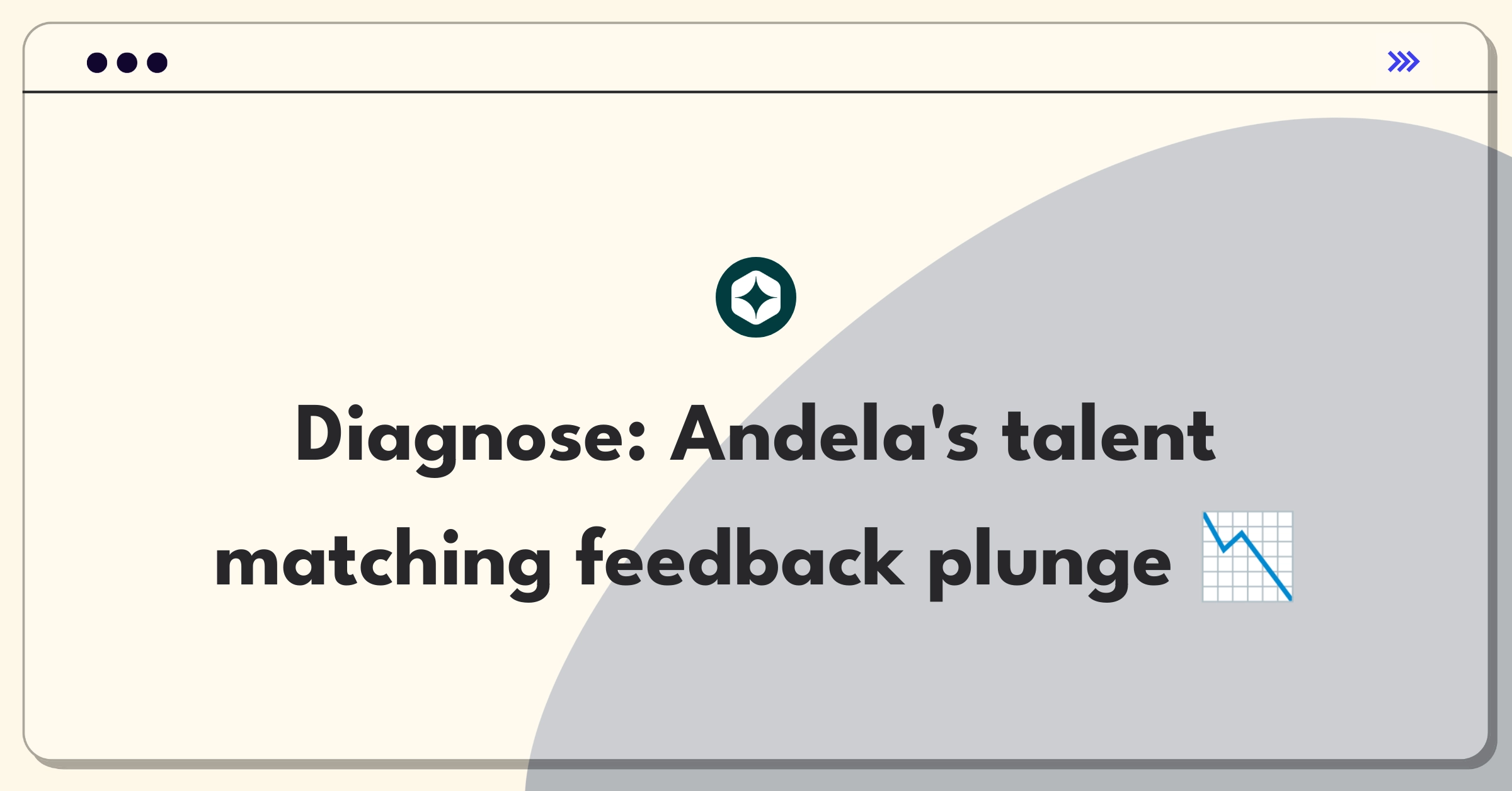 Product Management Root Cause Analysis Question: Investigating sudden negative feedback spike in Andela's talent matching process